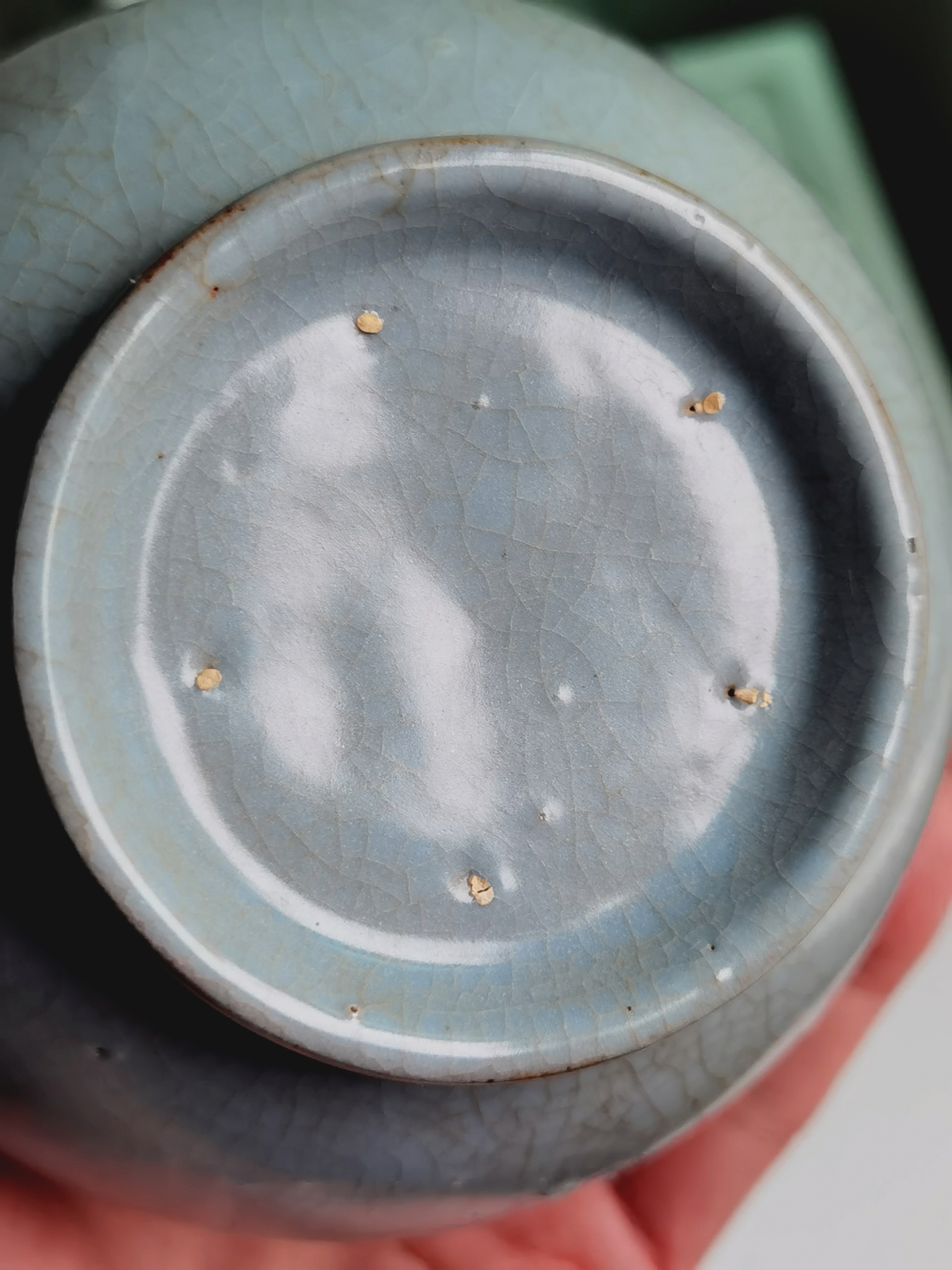 宋代汝窑玉壶春瓶