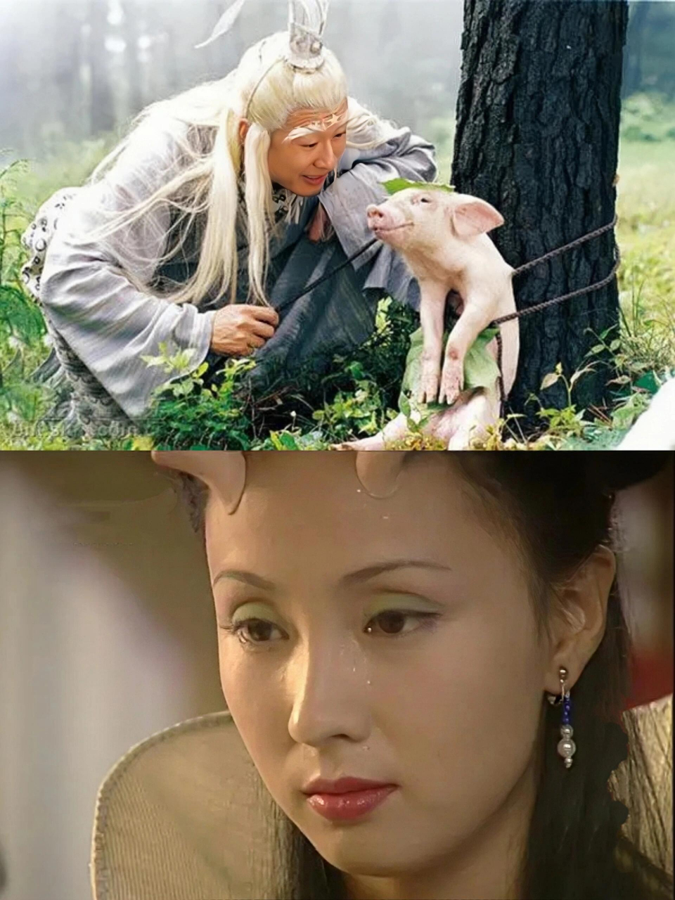 忘记了,春光灿烂猪八戒里的小龙女,最后为什么变成泉眼了呢?