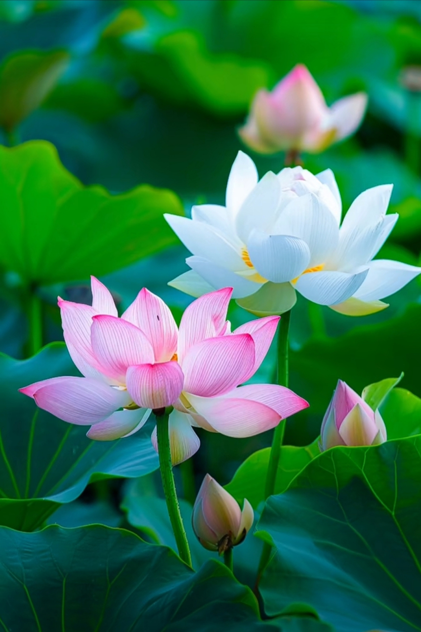 这么美的荷花,久违了. #治愈系风景
