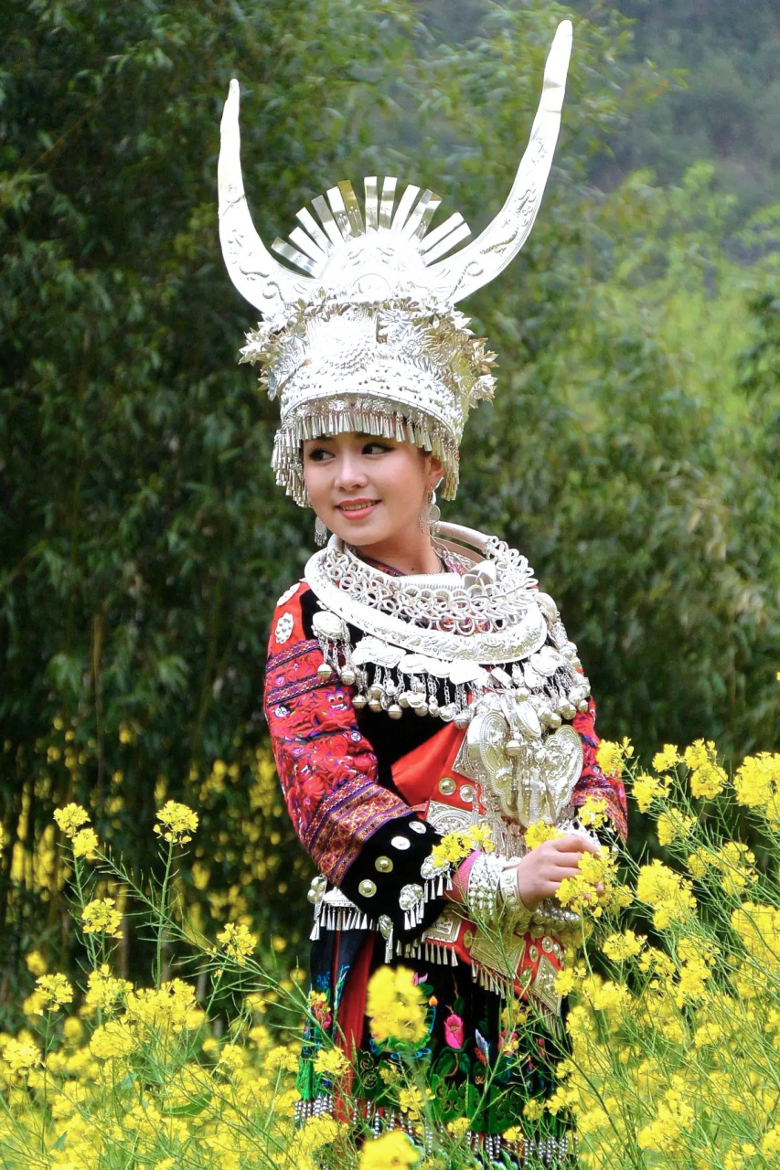 色彩鲜艳,图案精美的苗族服饰,不仅体现了苗族人民的审美追求,更是