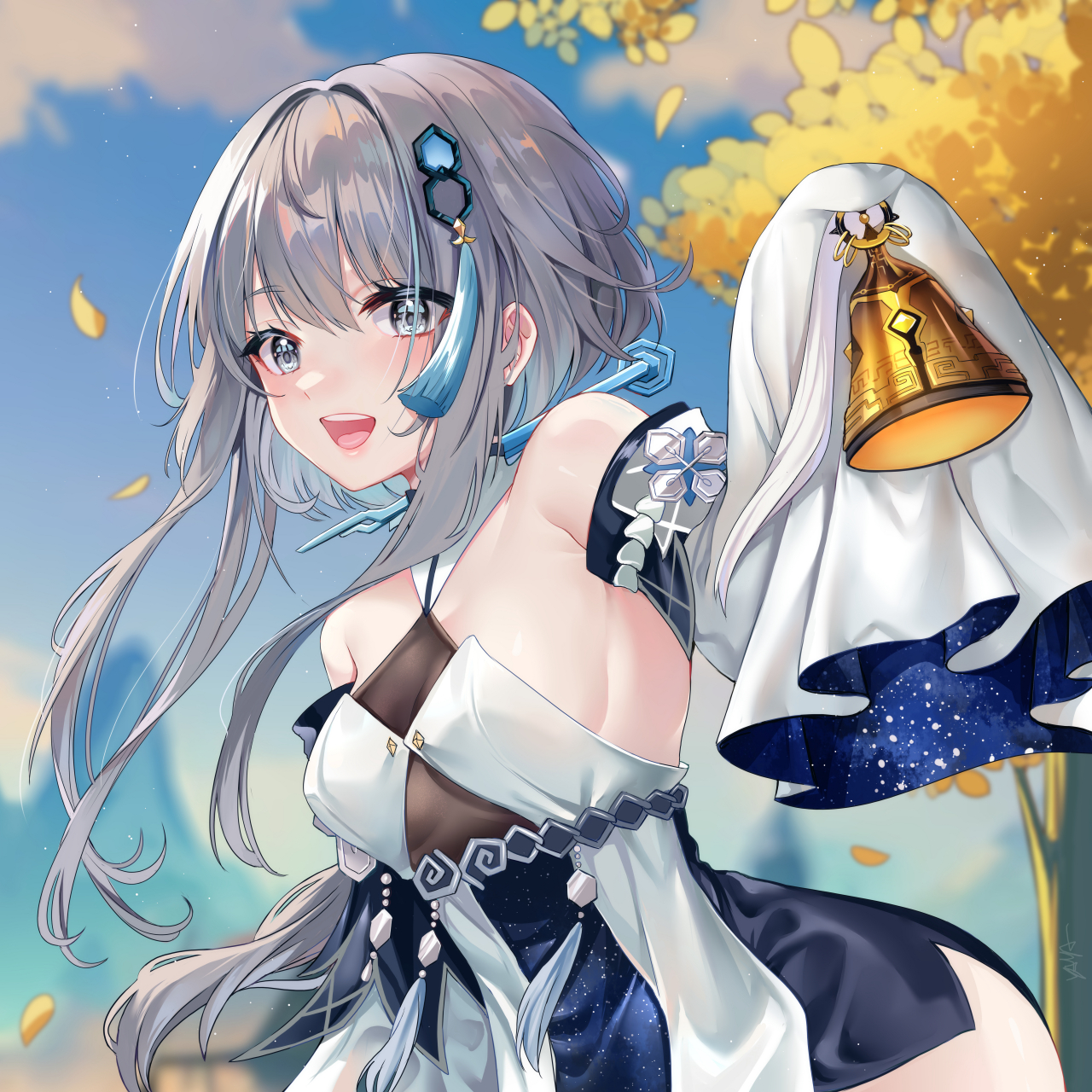 归终[打call][打call][打call] 画师:yayachann#原神# #二次元# #二