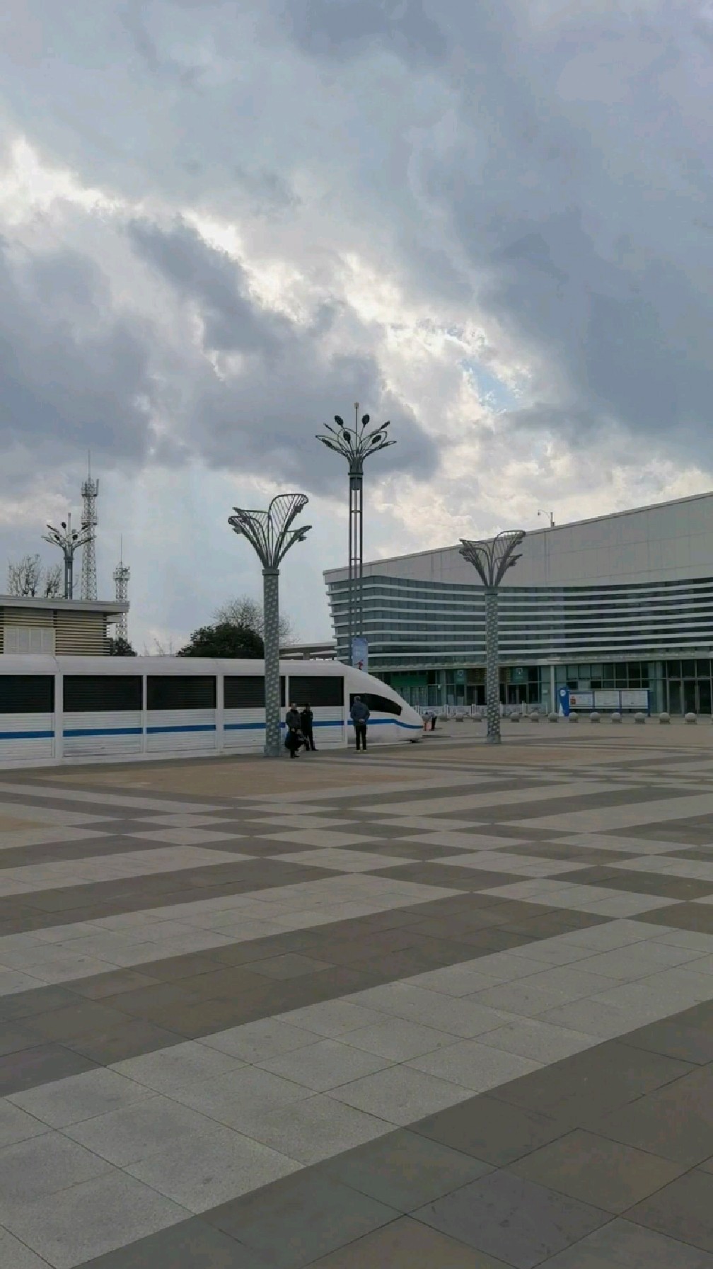 玉溪火车站是这样的