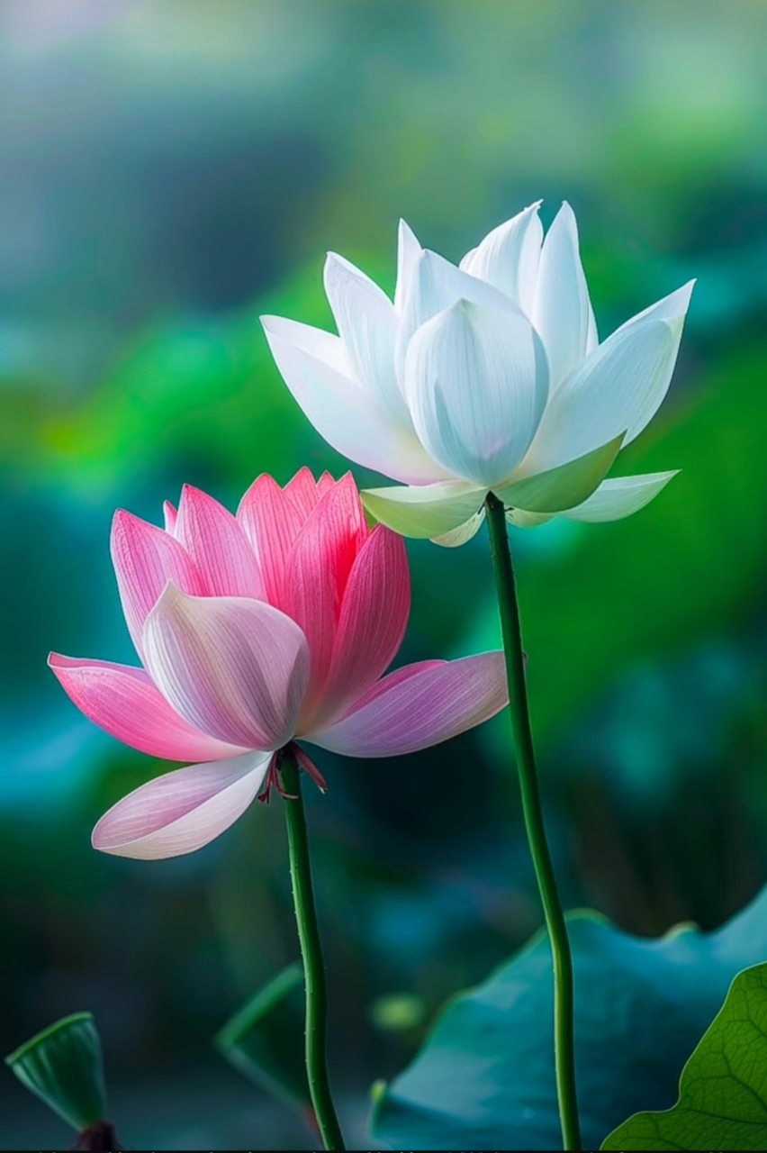 这么美的荷花,久违了. #治愈系风景