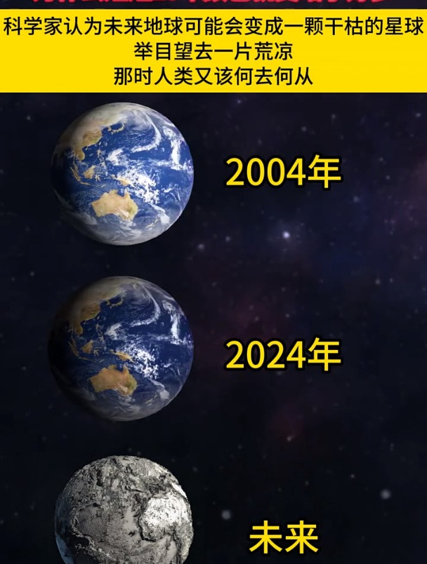 为什么短短20年地球颜色就变暗了好多?探索宇宙