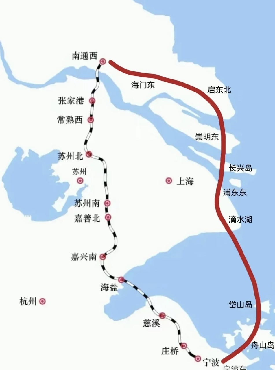 上海申崇线线路图图片