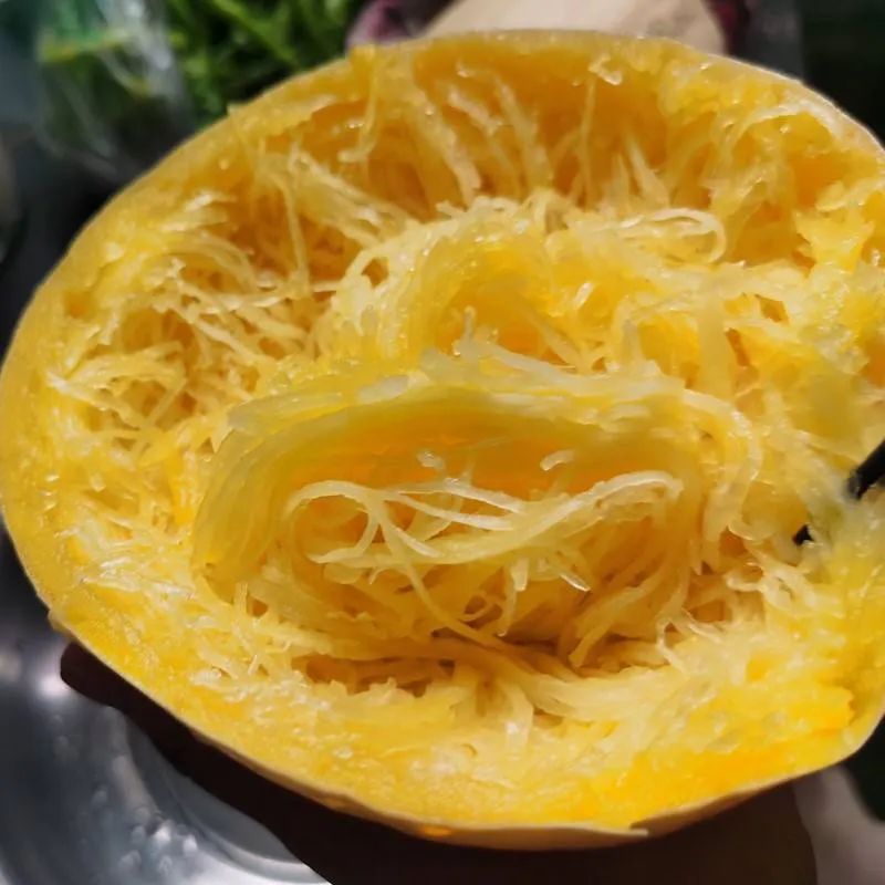 切开瓜有丝状如面条般——金丝瓜