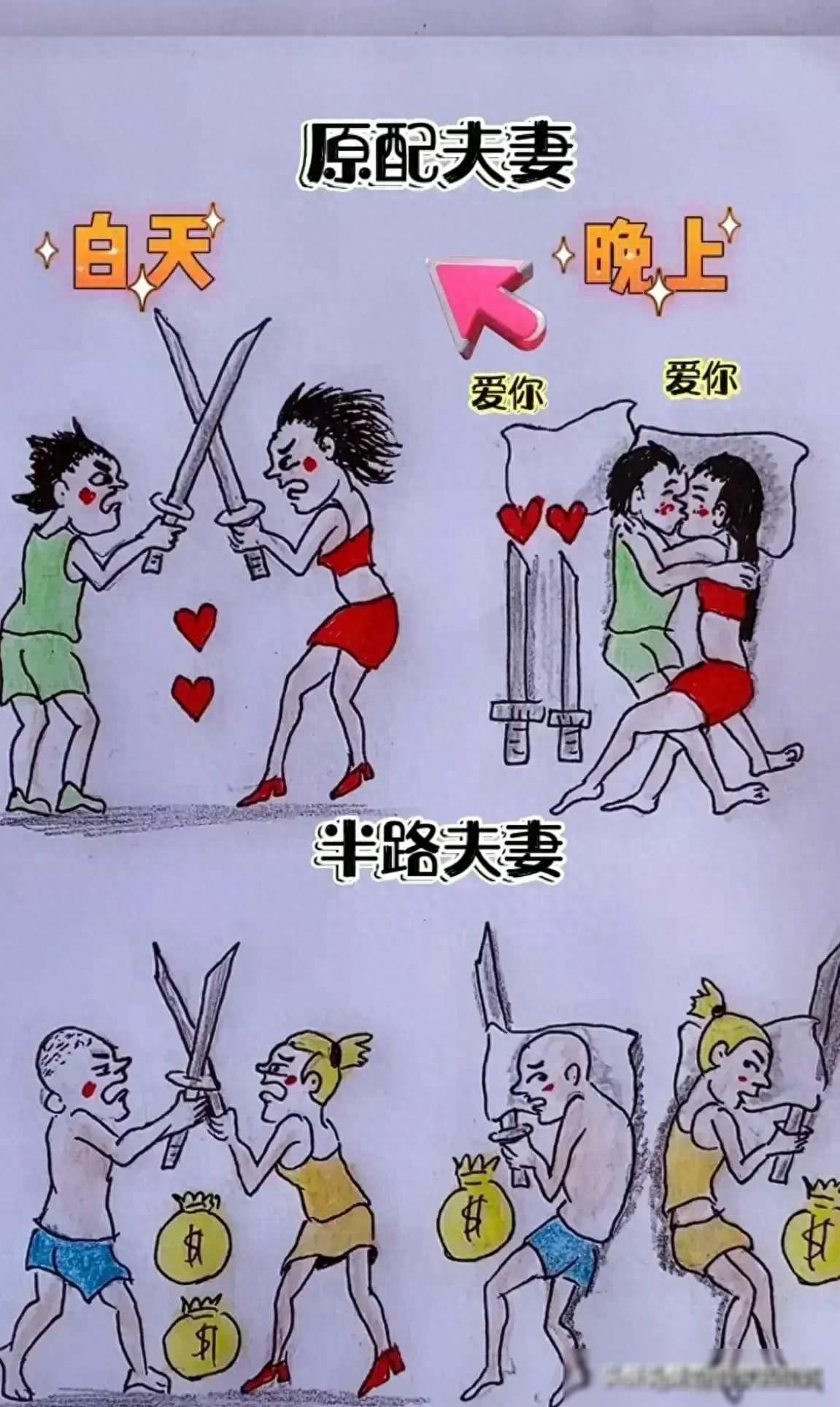 半路夫妻vs原配夫妻,人间清醒,内容过于真实,你看明白了吗?