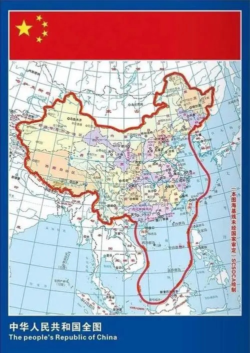 北部湾地图全图高清版图片