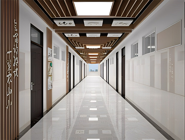 河南学校红色文化连廊设计建设