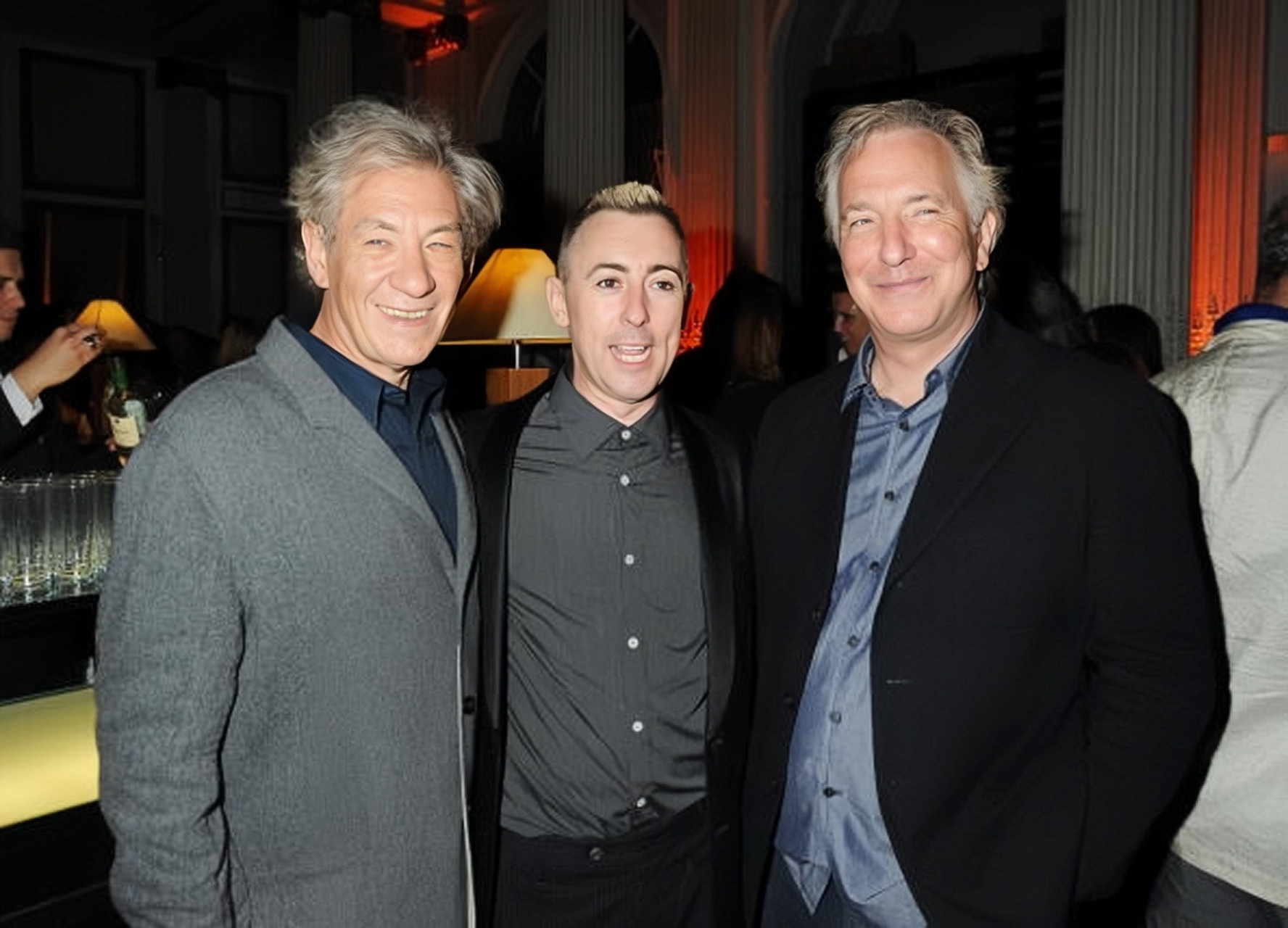 艾伦里克曼# 考古[并不简单] 艾伦和伊恩·麦克莱恩参加由alan