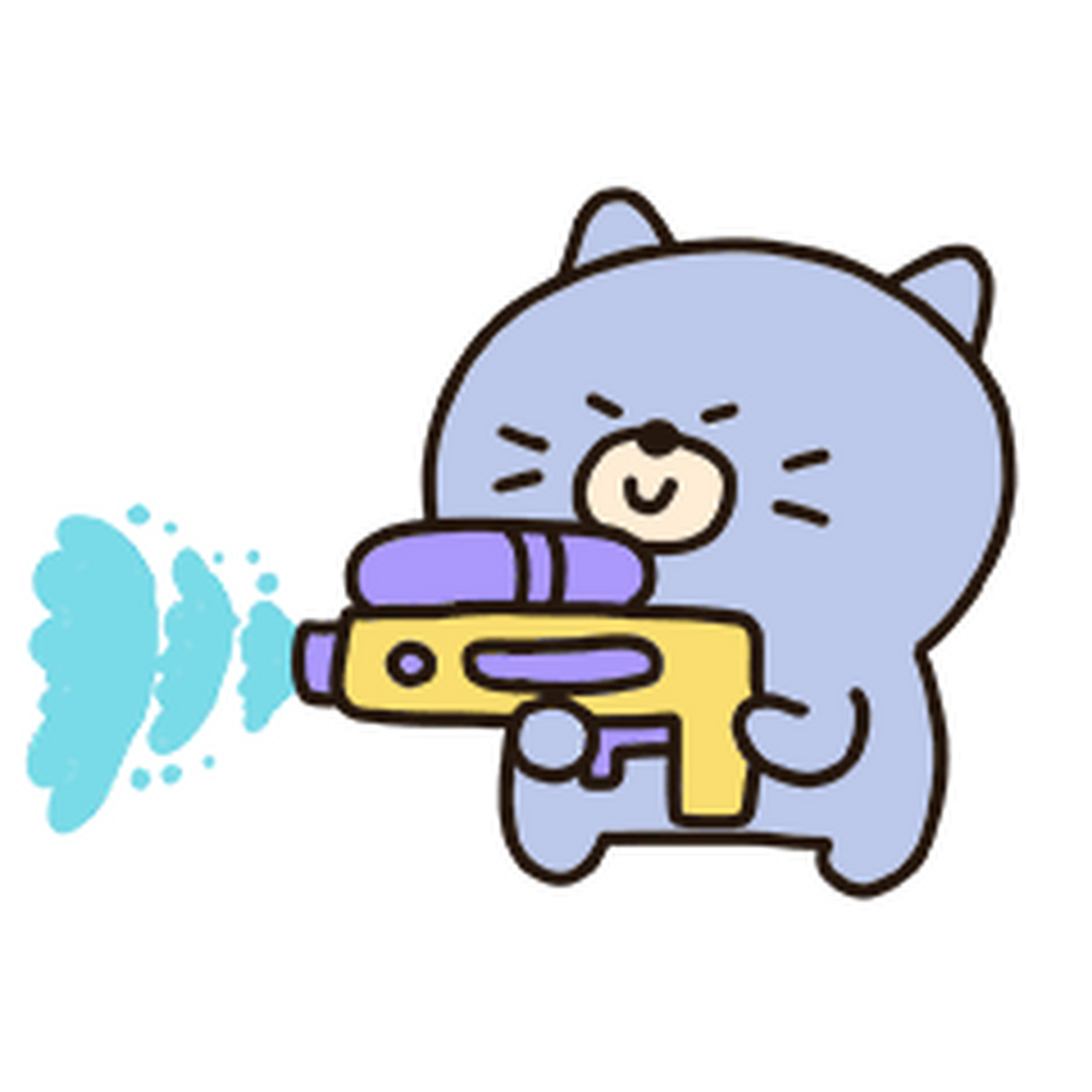 敷衍熊表情包夏日篇