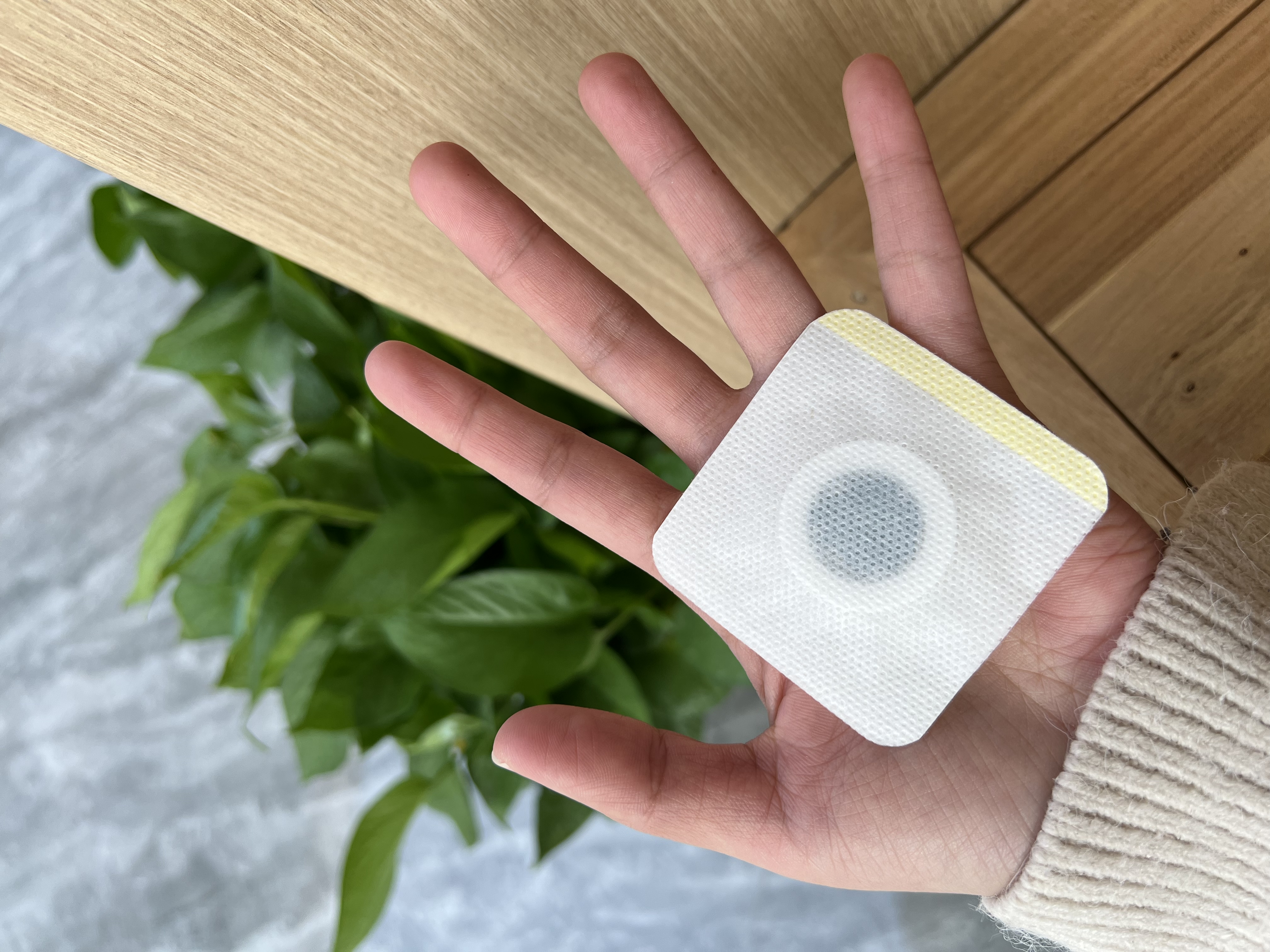 问题,尤其对于小年龄段的孩子,我们就可以用一些外用的方法,用药贴