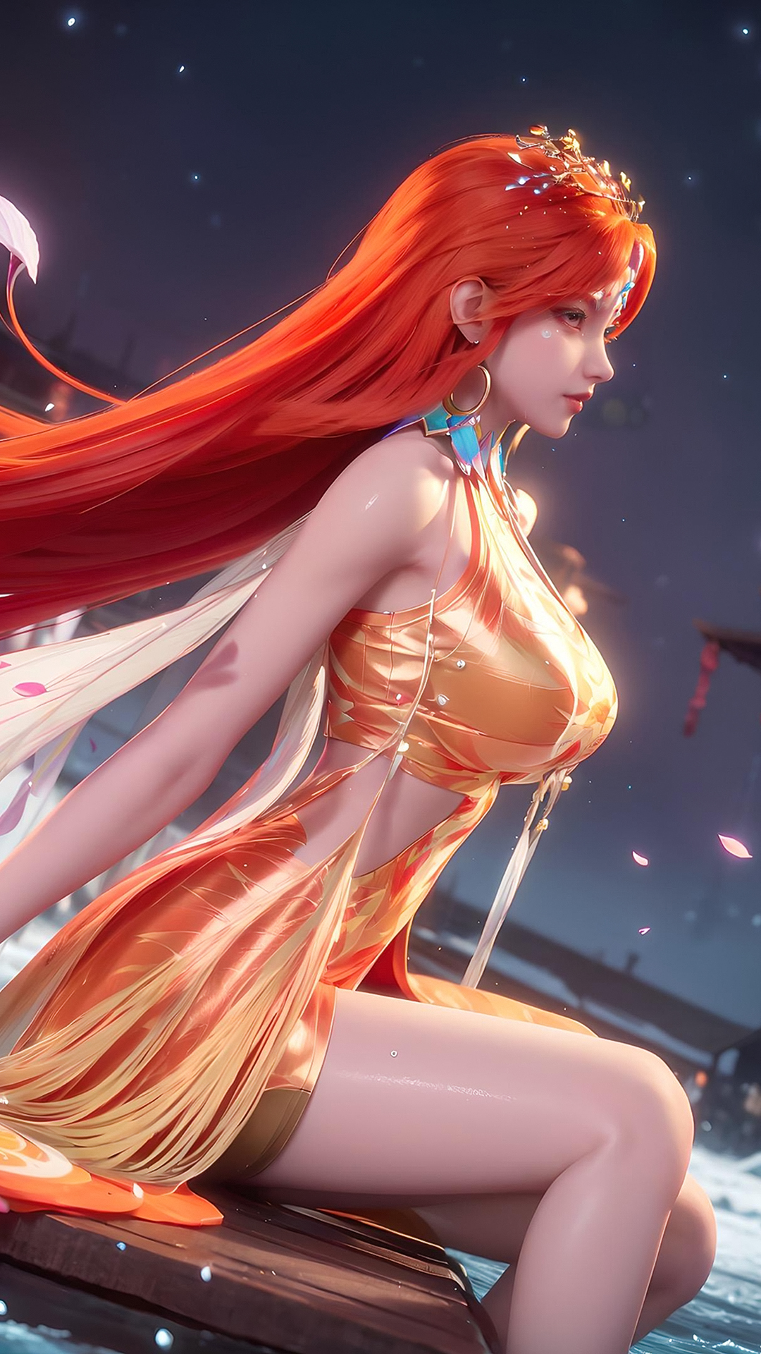 国漫女神|《沧元图》女主"柳七月"高清手机壁纸