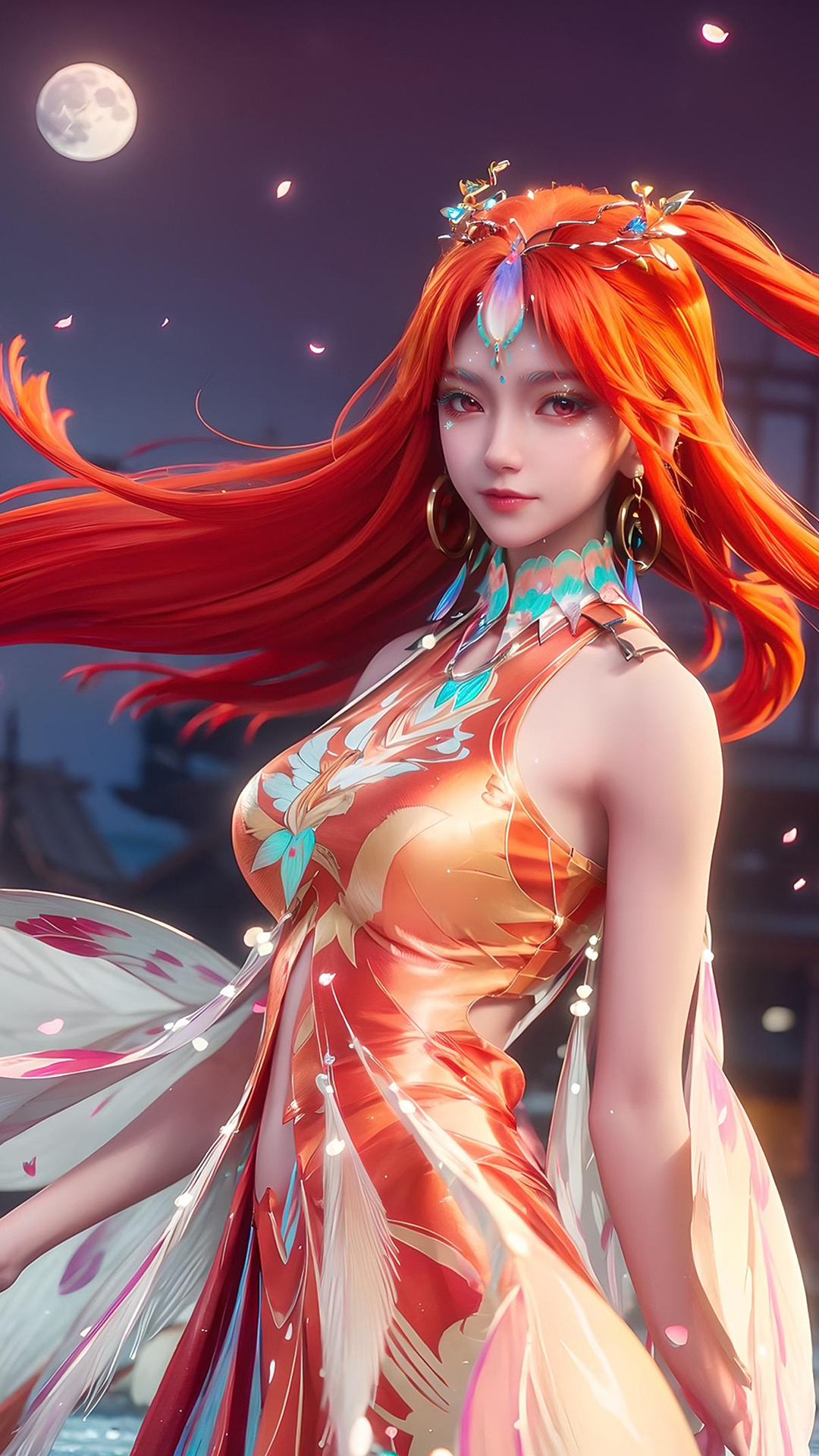 国漫女神|《沧元图》女主"柳七月"高清手机壁纸