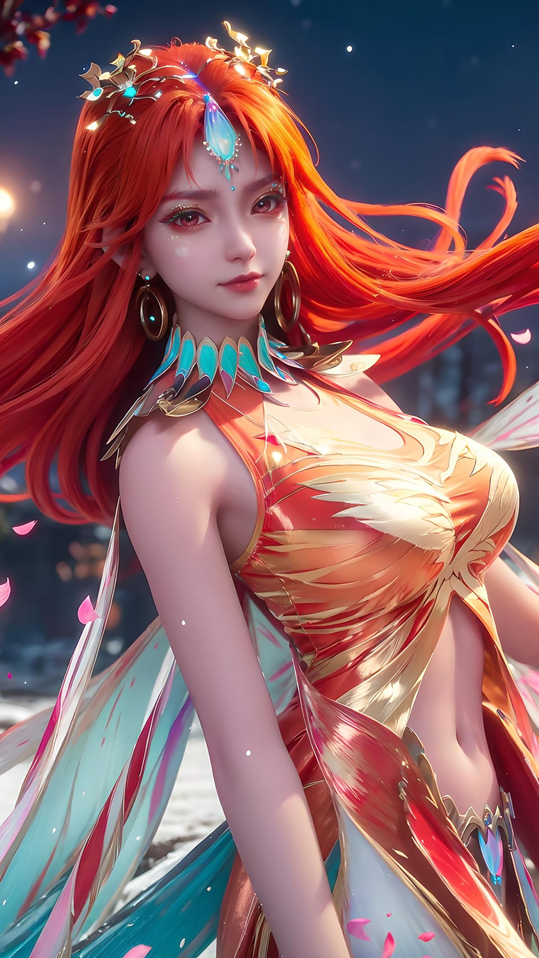 国漫女神|《沧元图》女主"柳七月"高清手机壁纸