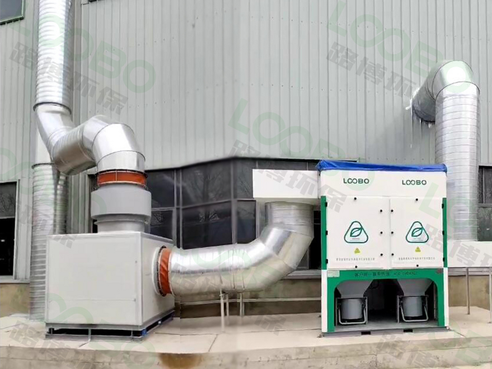 河南某公司焊接车间烟尘治理系统惊艳亮相!