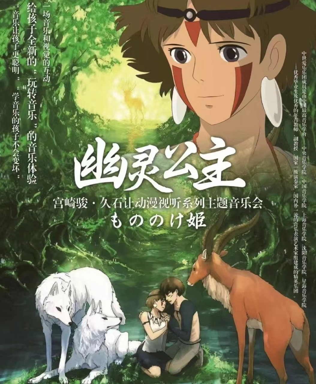《幽灵公主》是宫崎骏执导的动画电影,讲述阿斯达卡为解除诅咒,探寻人