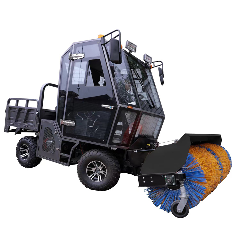 一款四驱越野型小型多功能除雪车ssj18-13