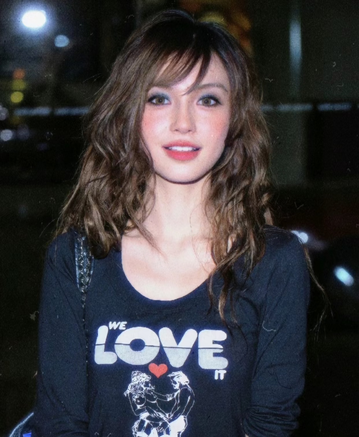 刚出道的嫩模杨颖angelbaby混血感好强,那会儿真的是她的颜值巅峰,怪