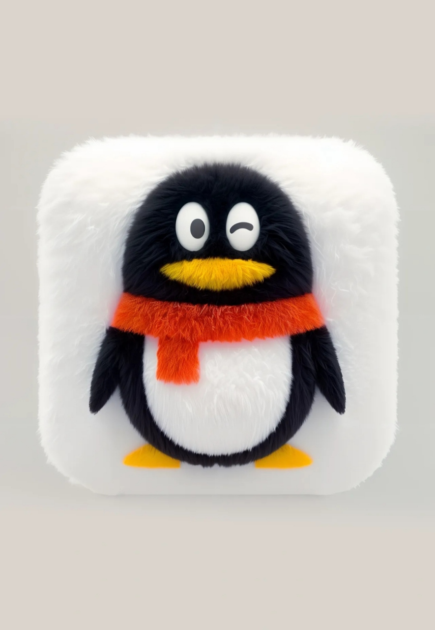 怎么让手机app图标有毛绒绒的质感?