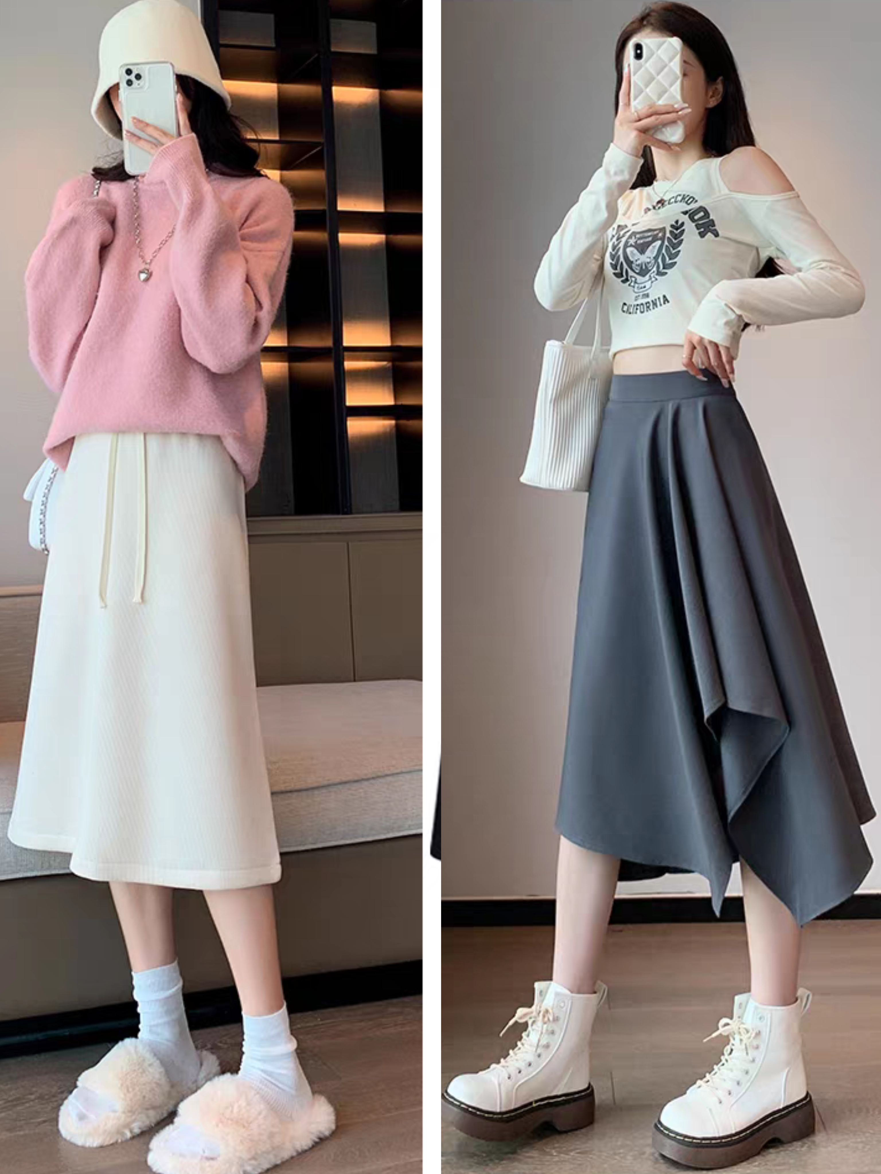 春夏季女生半身裙穿搭指南,穿出好身身材  女生想要穿出好身材,我们