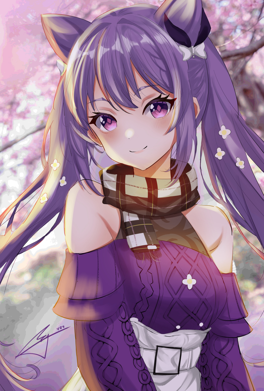 刻晴[打call][打call][打call] 画师:den den489#原神# #二次元# #二