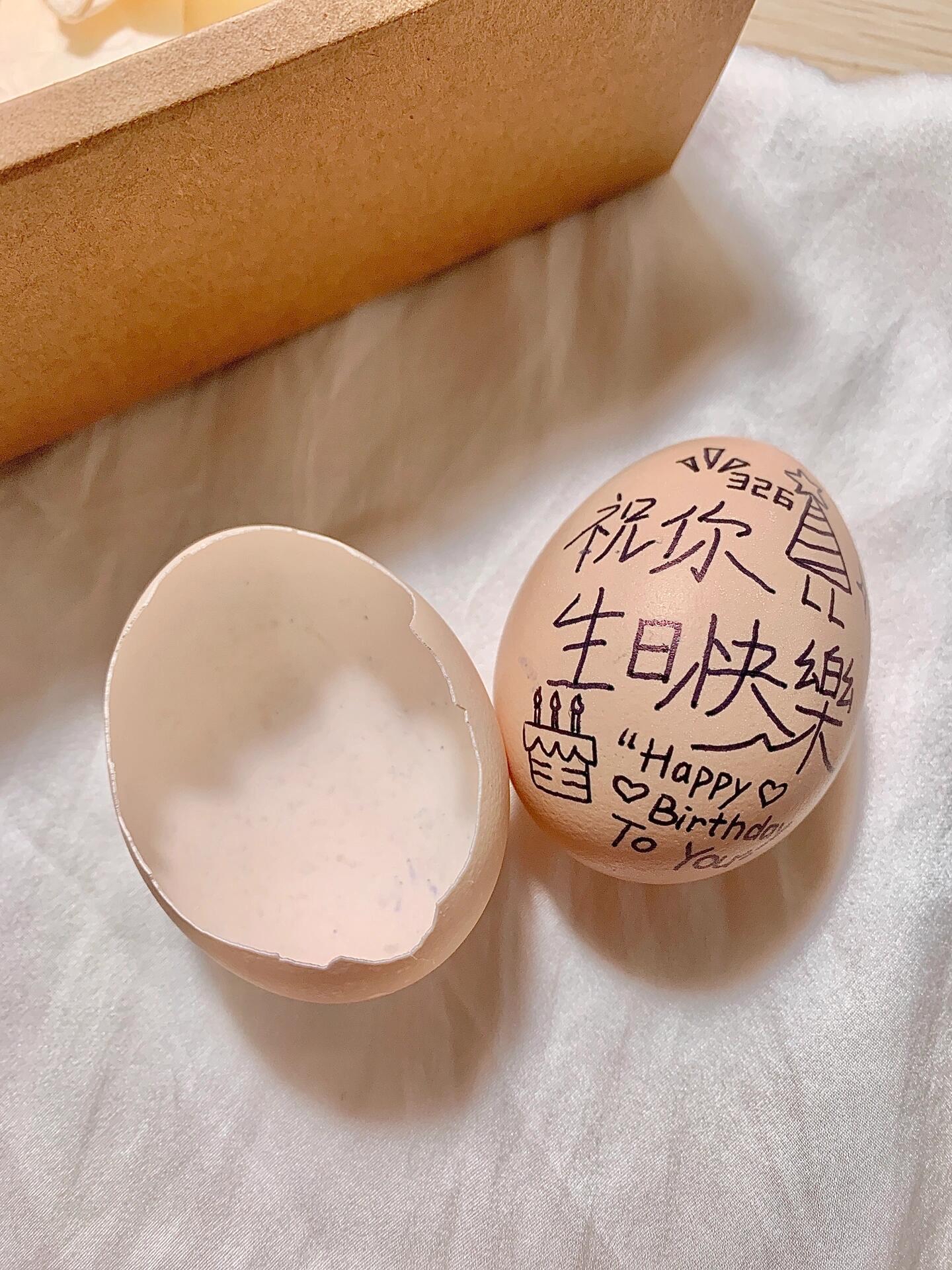 好有创意的蛋壳画超有心意