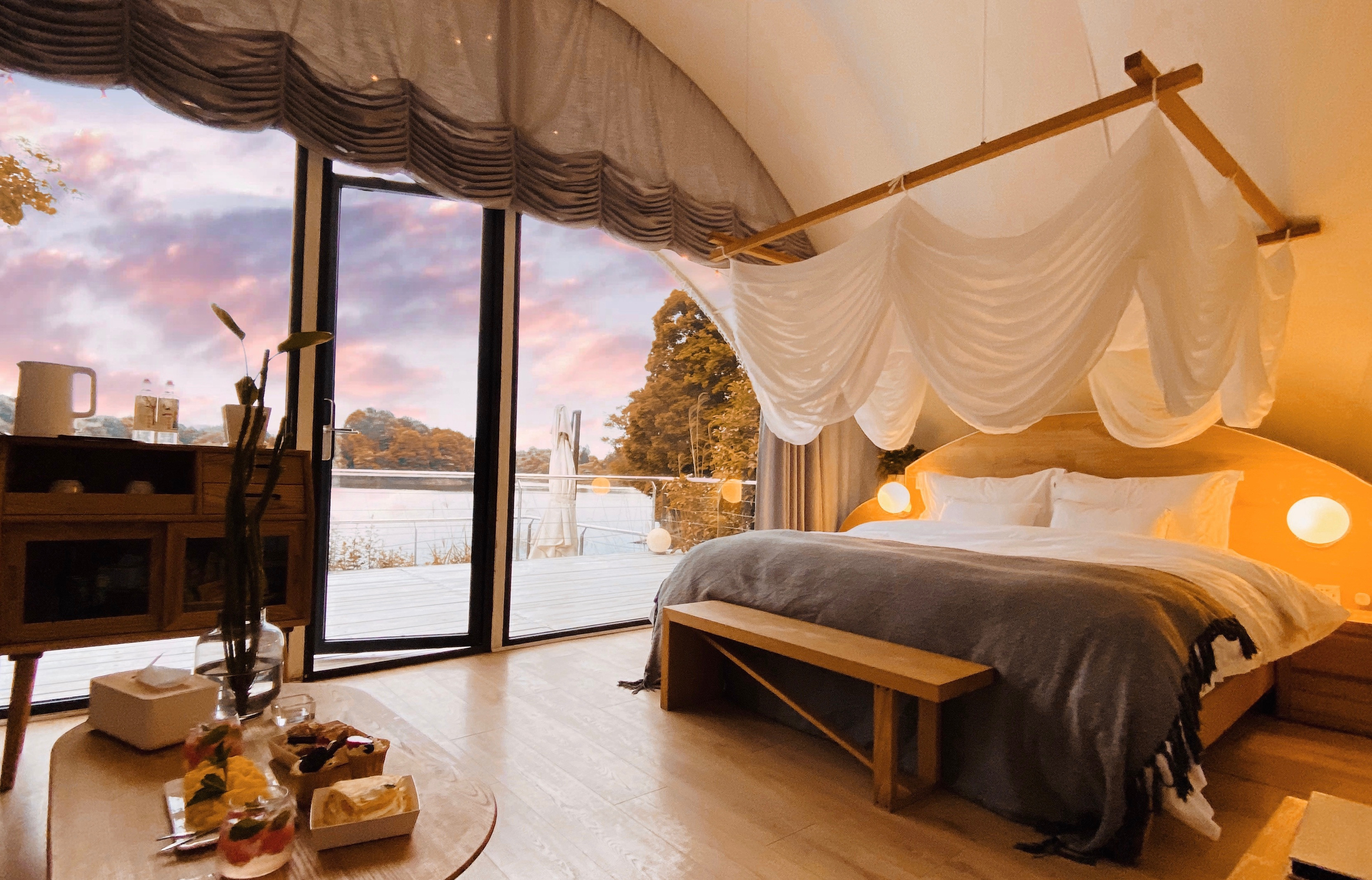 露营风酒店帐篷小酒馆是什么?