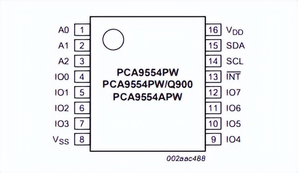 9554a芯片引脚图图片