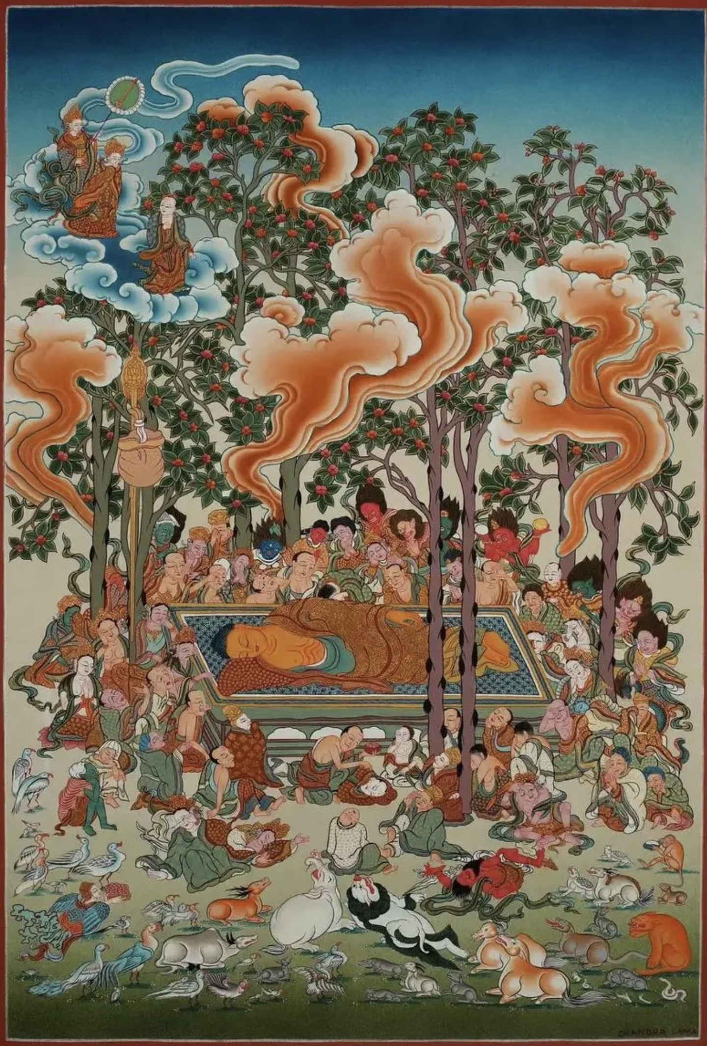 在佛教的影响下,火葬之俗也迅速在中国部分地区盛行