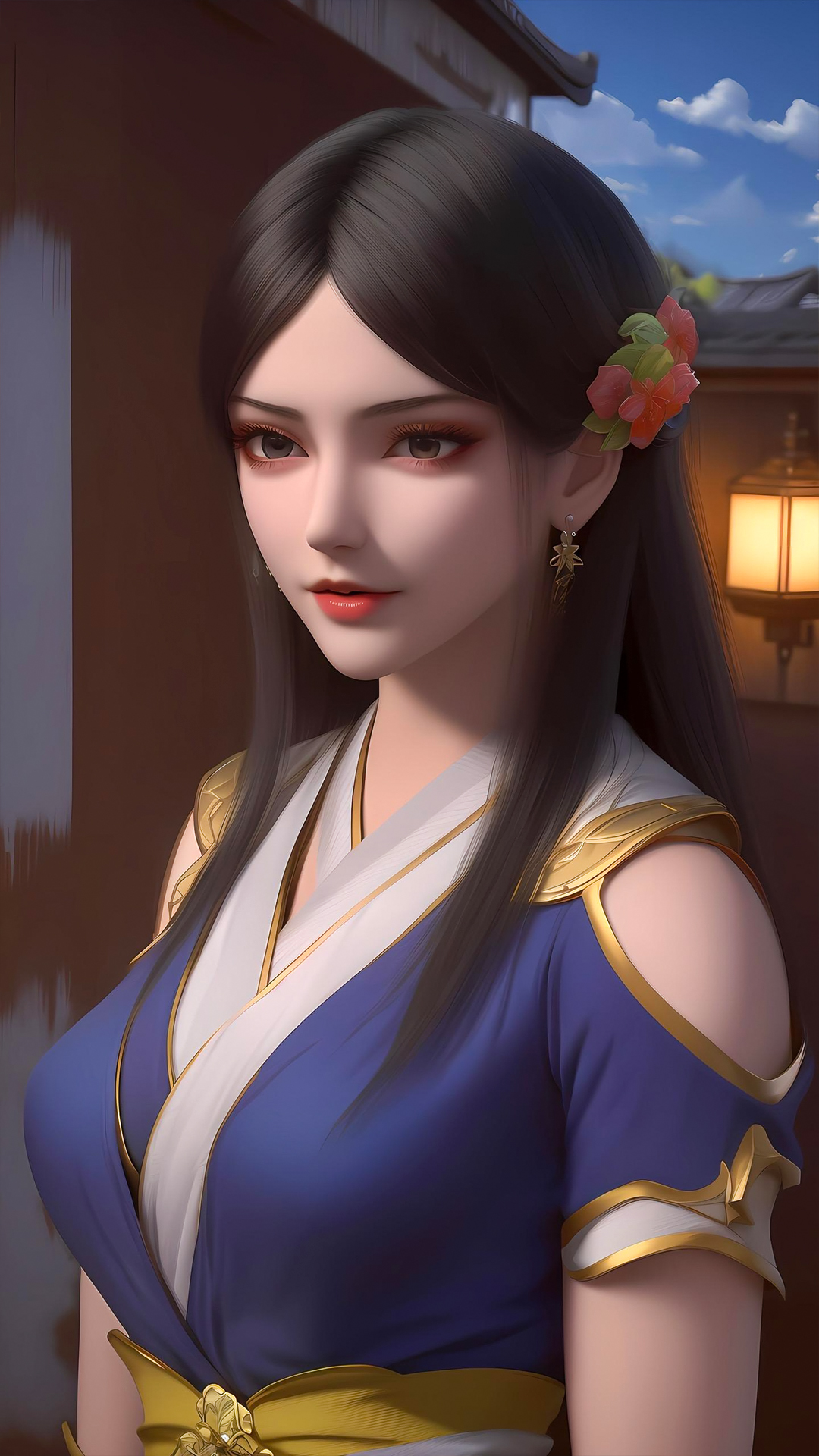 《斗破苍穹》柳菲ai高清手机壁纸:柳擎的表妹