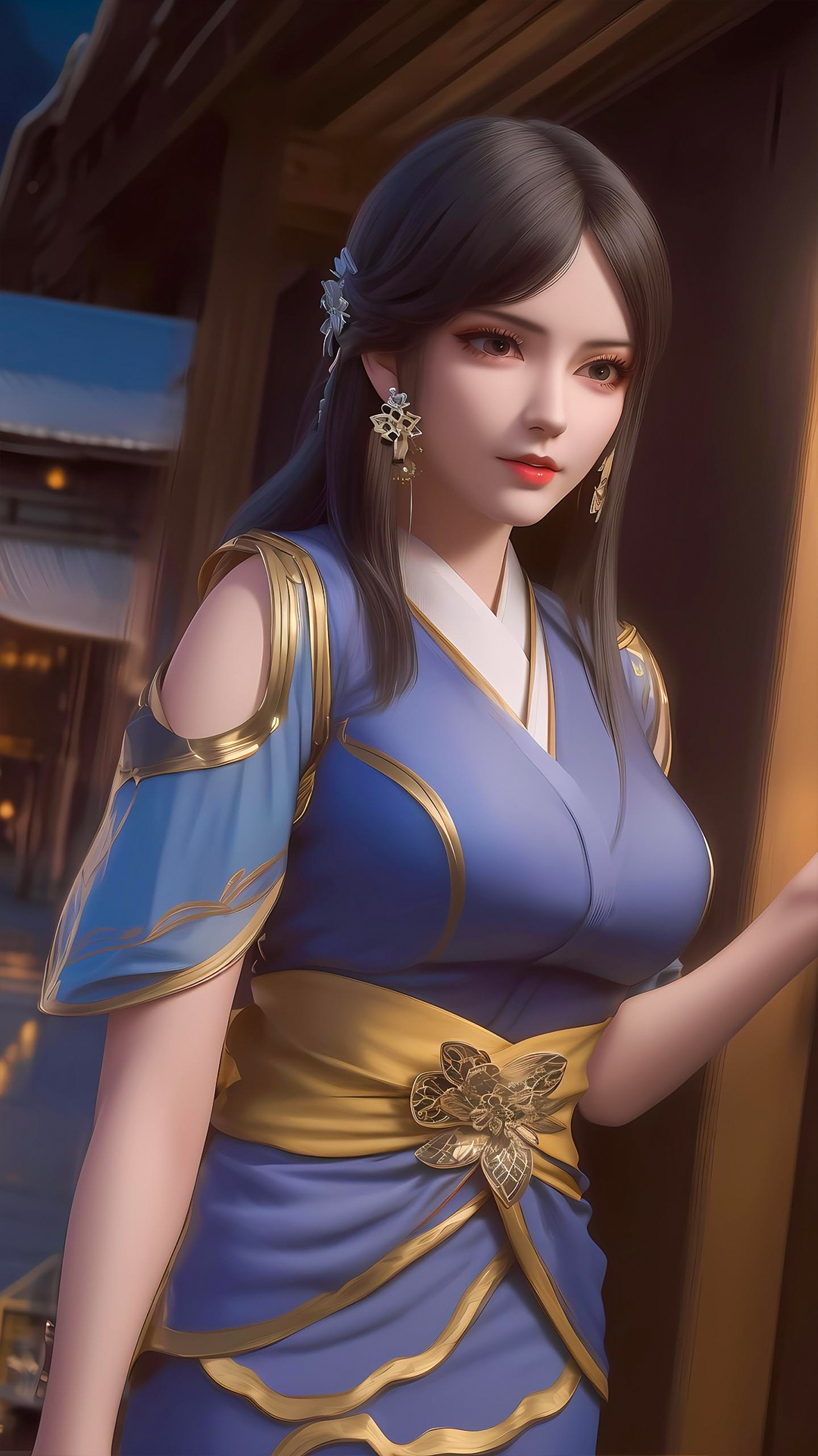 《斗破苍穹》柳菲ai高清手机壁纸:柳擎的表妹