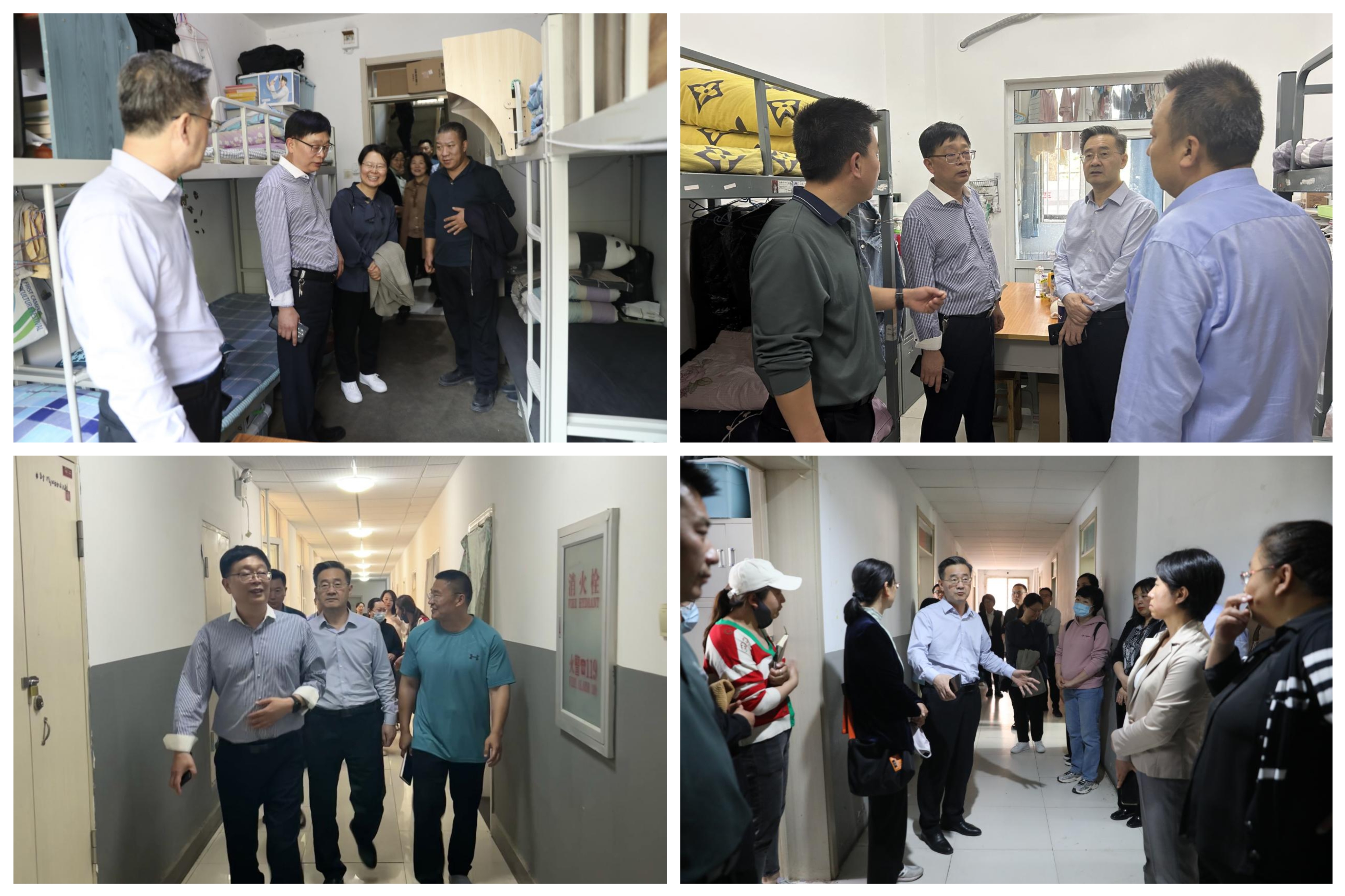 廊坊师范学院组织开展学生宿舍内务整理现场观摩活动