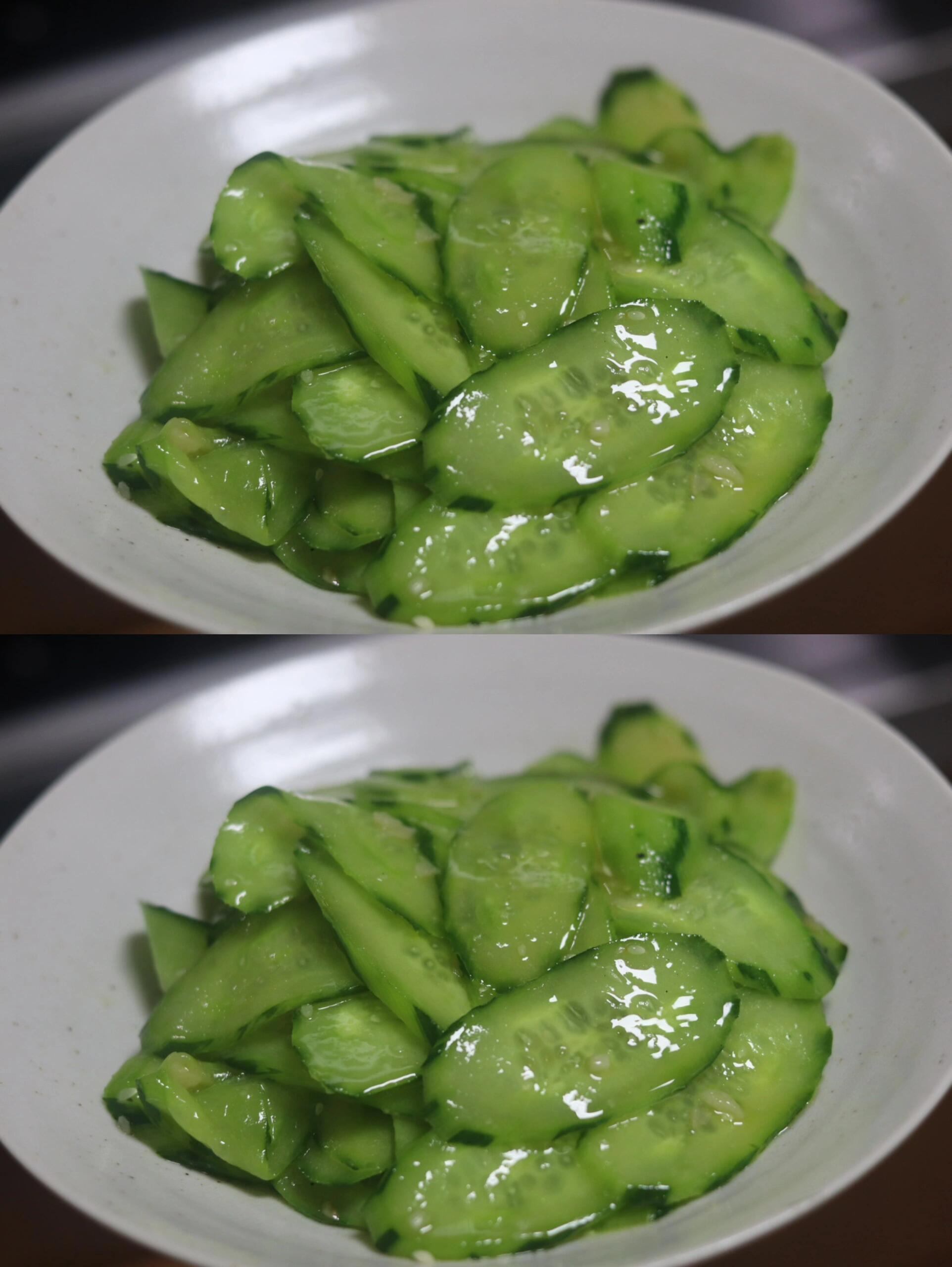 爽脆可口的小炒黄瓜间断性的拉肚子 脆皮打工人以及脆皮肠胃 黄瓜洗净