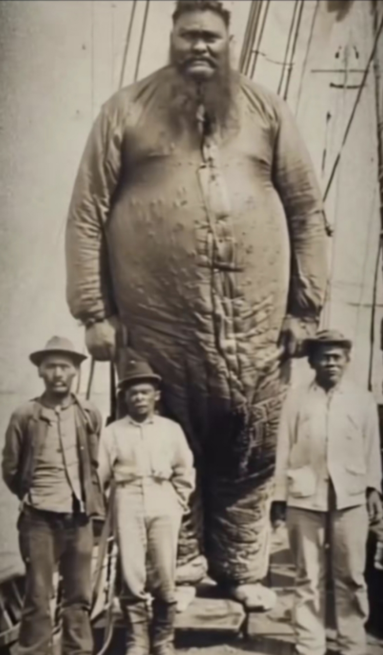 神话传说中才能出现的巨人,如今在现实中看到了真实照片,那么问檀来