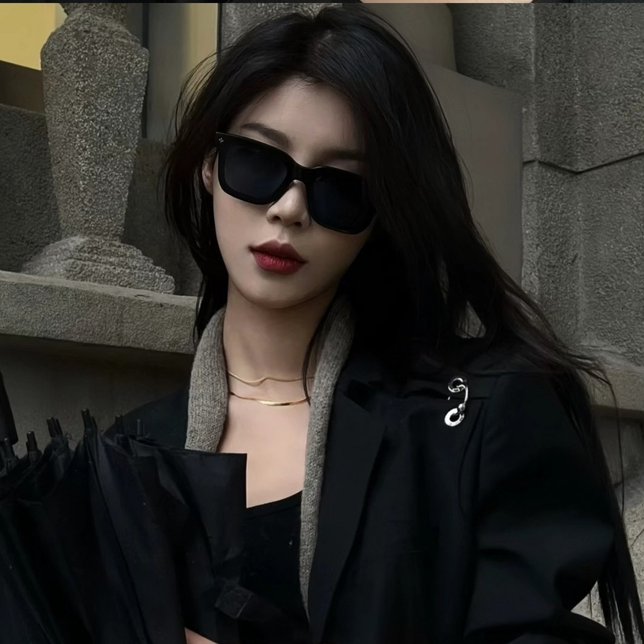 一组酷拽女生头像