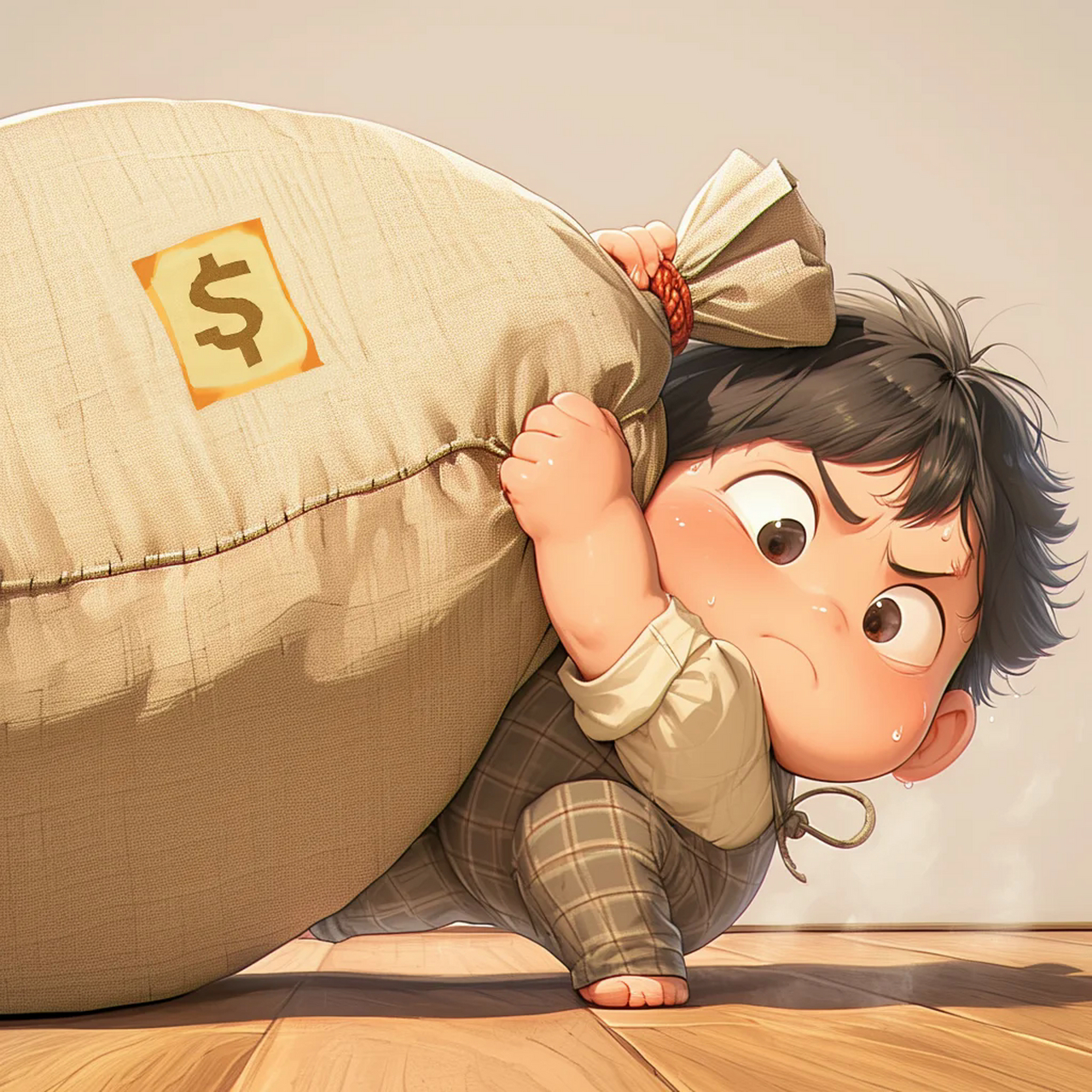 努力搬砖的打工人头像#头像