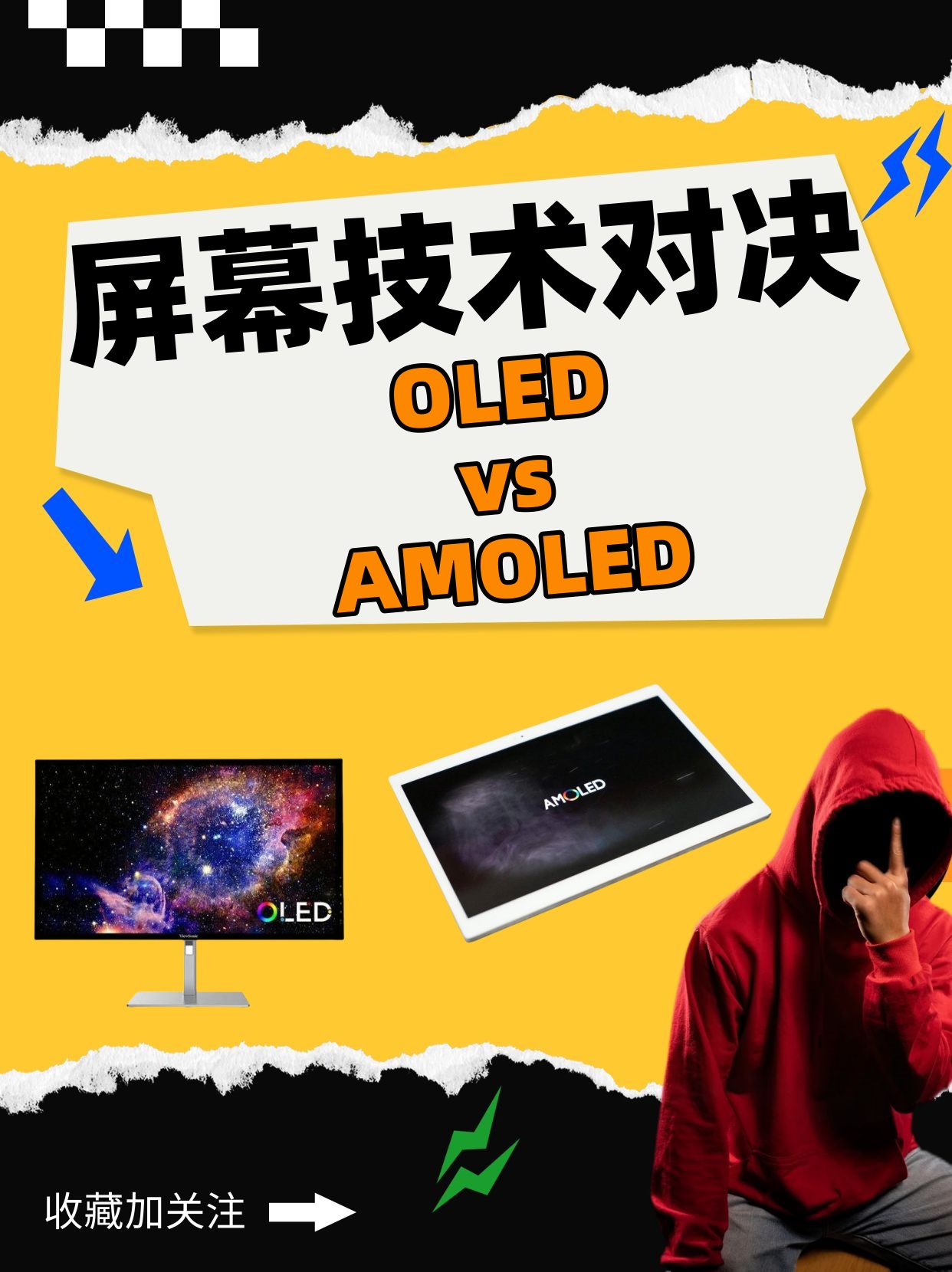 屏幕技术对决oled vs amoled