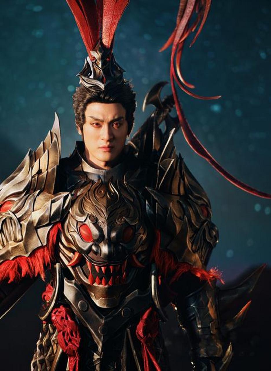 孙艺洲真的cos吕布#  哇塞!孙艺洲居然真的化身为三国猛将吕布了!