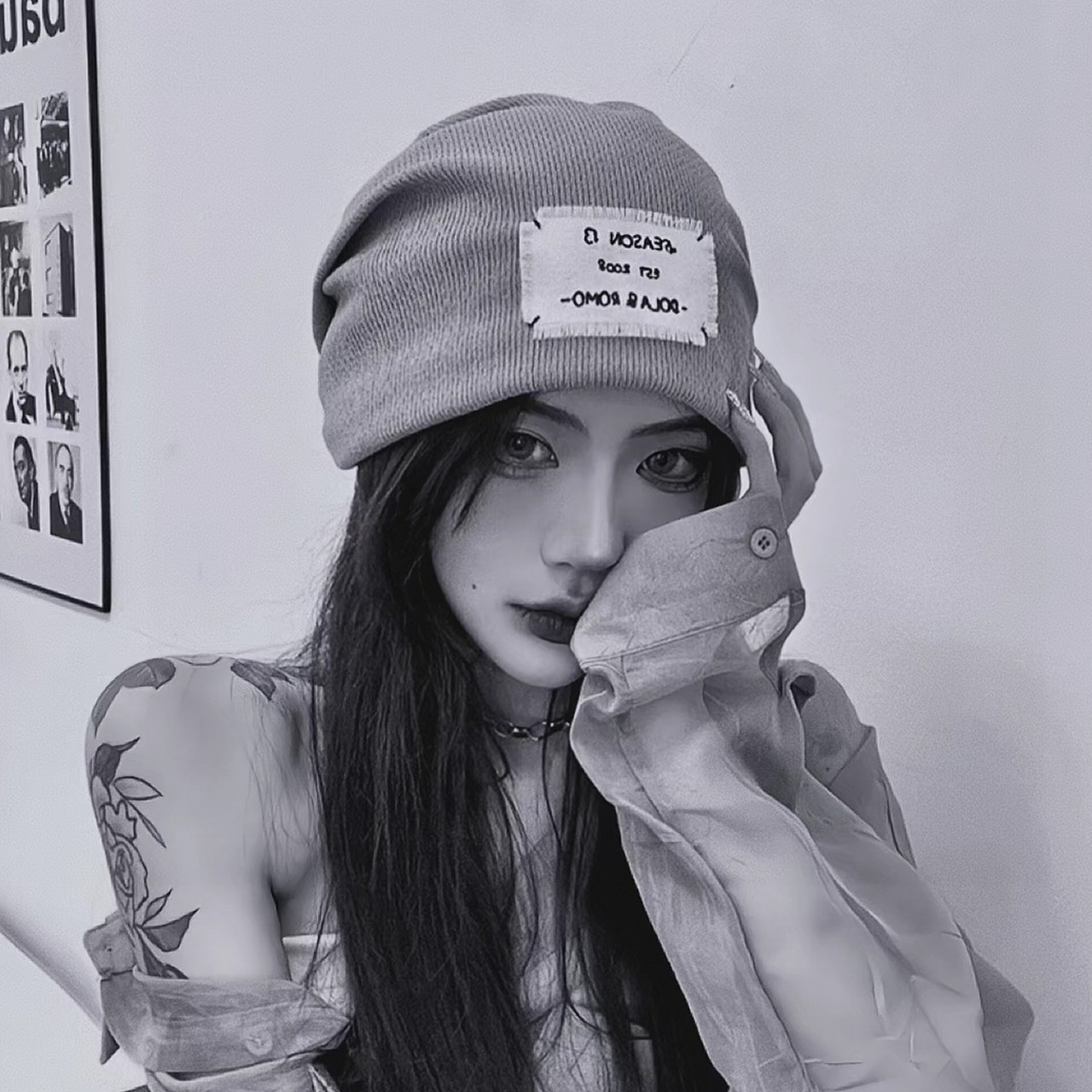 一组酷拽女生头像