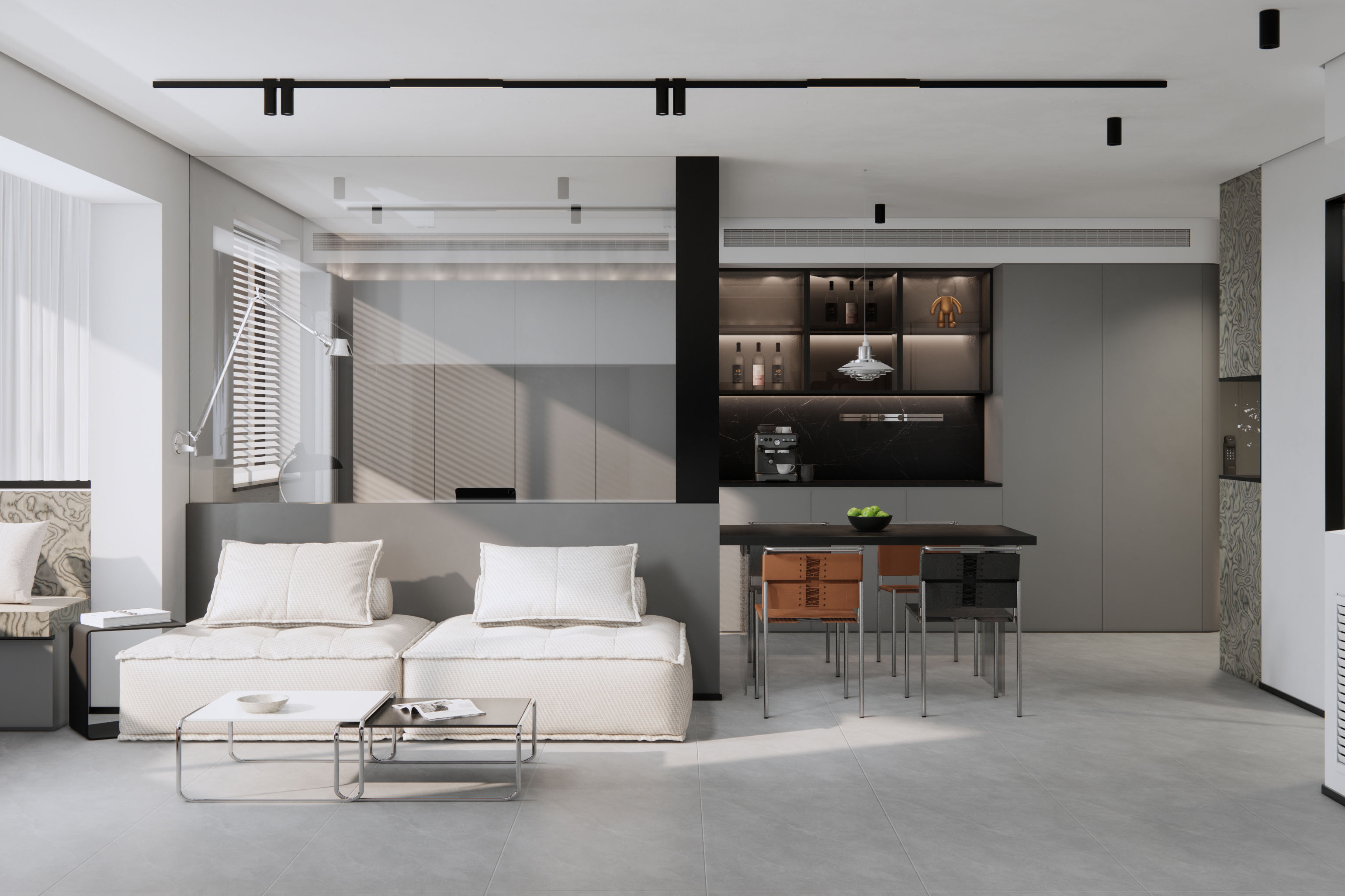 轻奢装饰风格注重简约,精致,高品质,强调生活品味的提升.