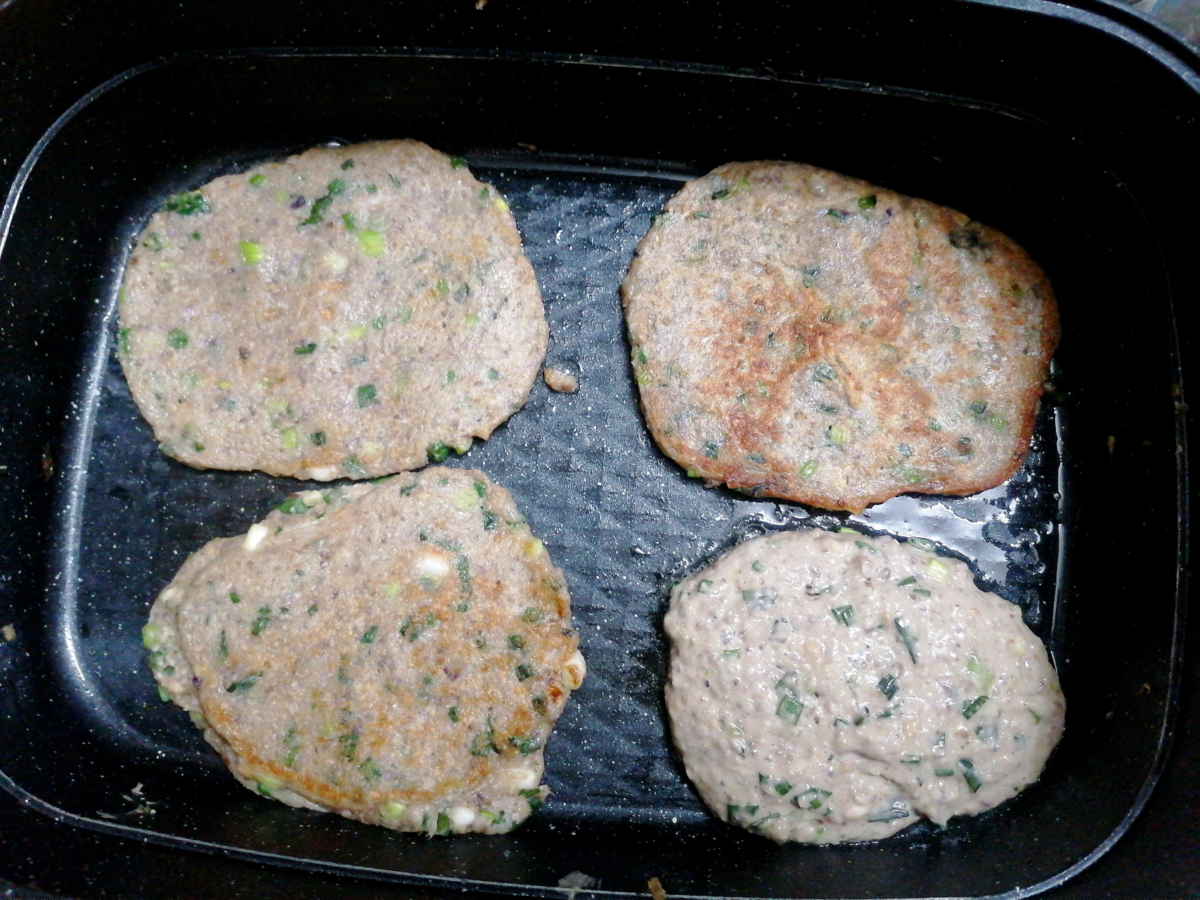 绞肉机做面糊煎饼比例(绞肉机做面糊煎饼比例多少合适)