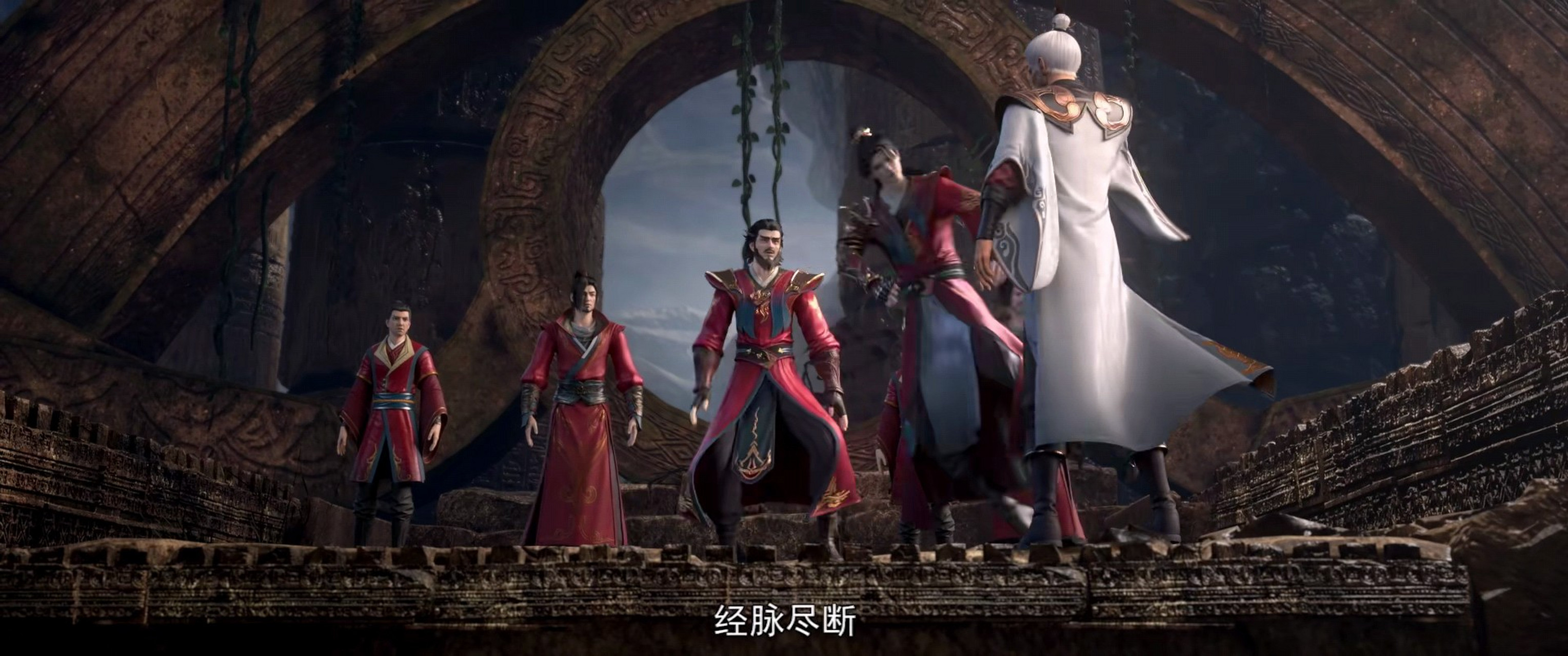 国漫# #斗破苍穹#  废完洪辰,萧炎敢硬刚四星斗宗!