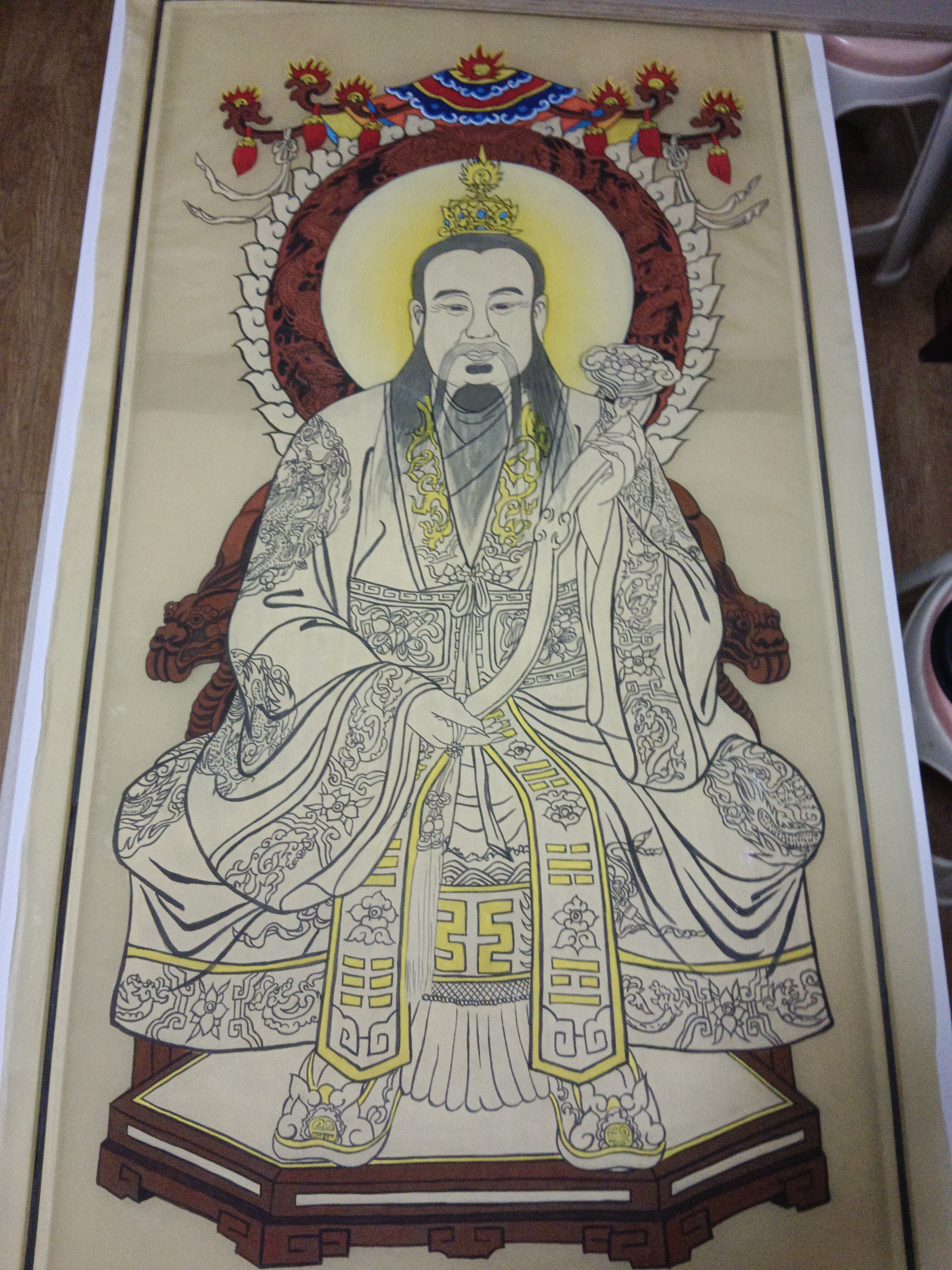 画像二十四诸天高清画像图片正一箓官陈元帅神像图片朱陵度命天尊画像