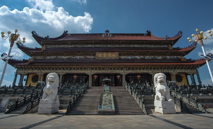 南海禅寺风景区图片