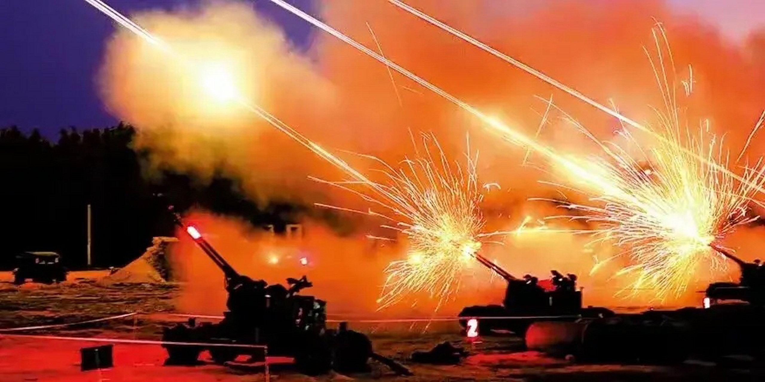 俄军全线向乌军阵地开炮!