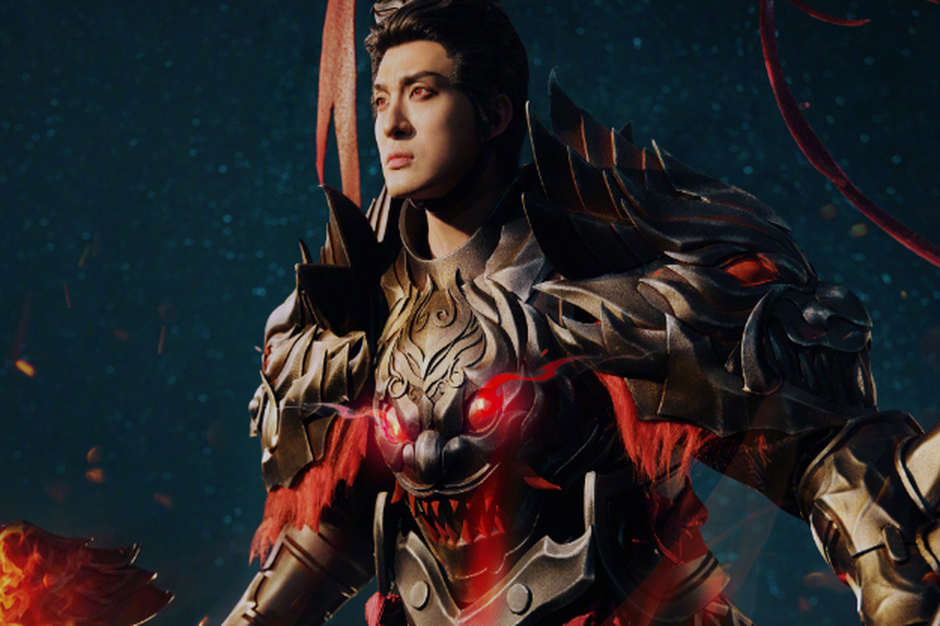 随着cos文化发展,明星孙艺洲受邀为《王者荣耀》cos游戏角色吕布,其曾