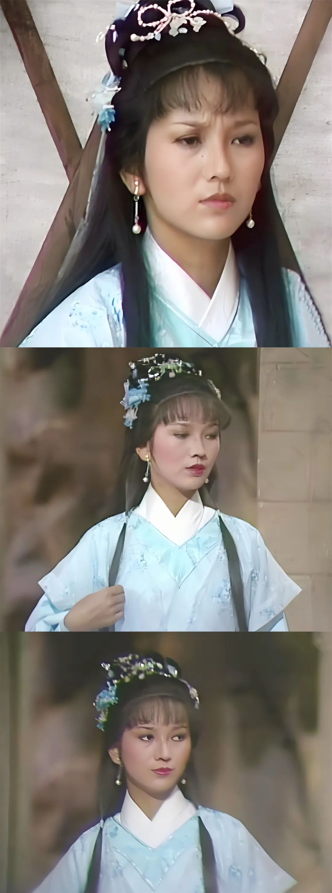 《飞鹰》里的赵雅芝有多美,华语剧50年古装美女第一名!