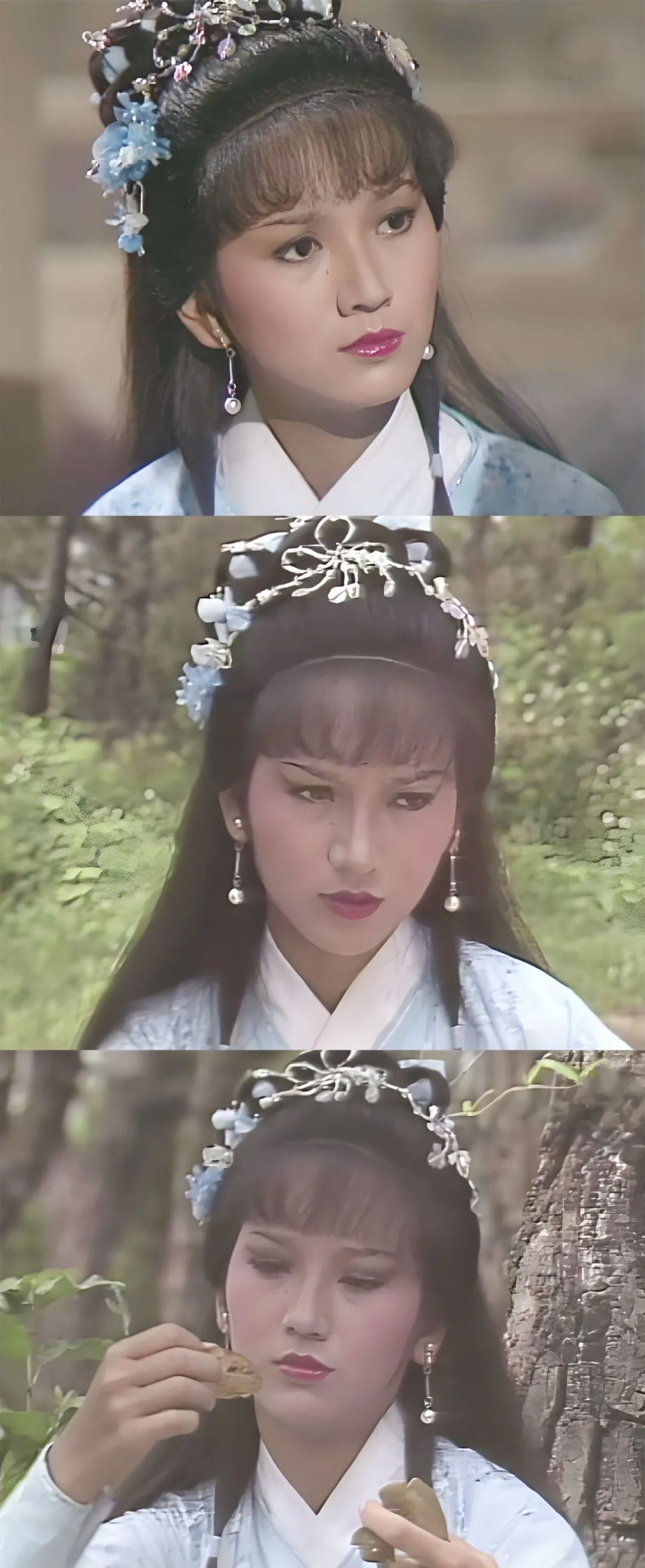 《飞鹰》里的赵雅芝有多美,华语剧50年古装美女第一名!