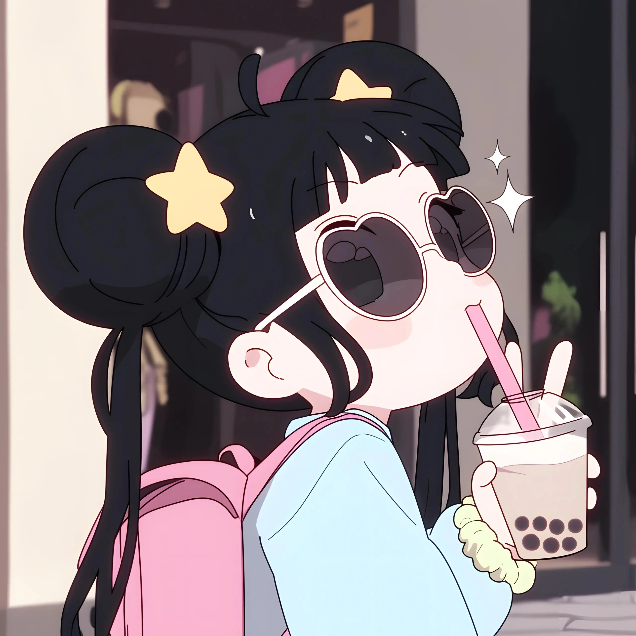 可可爱爱酷女孩头像#头像
